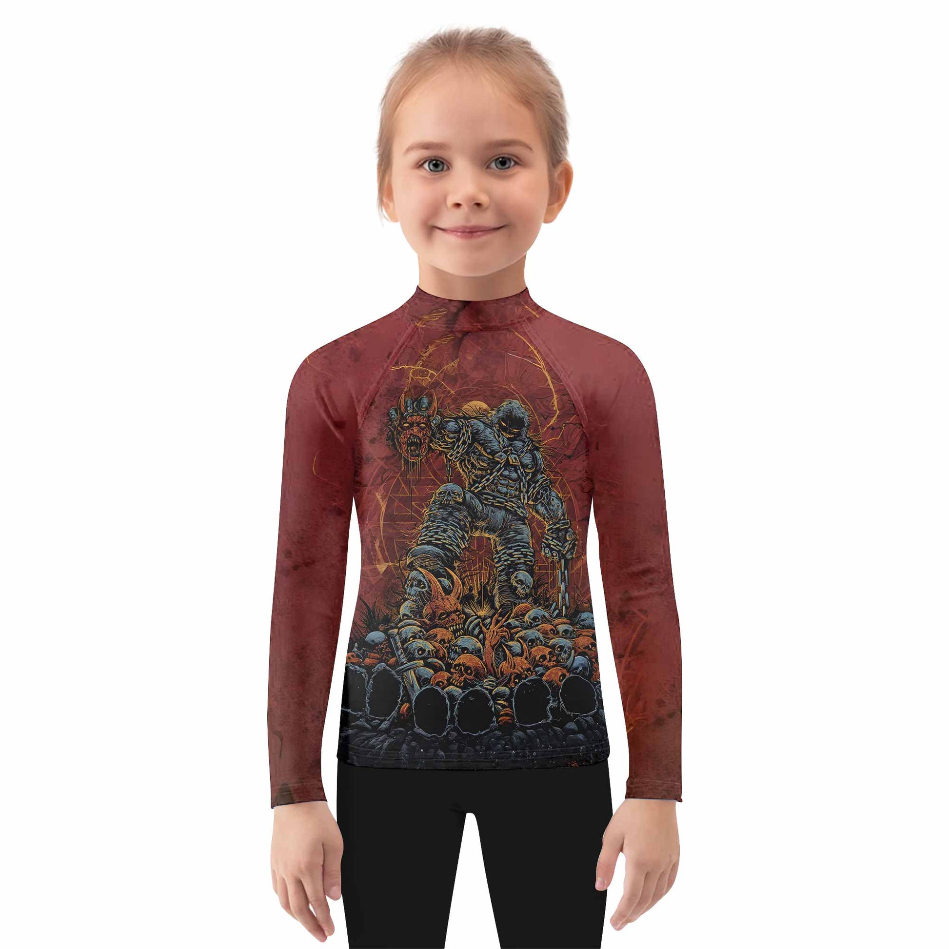 Disturbed Dominion Kids Rash Guard