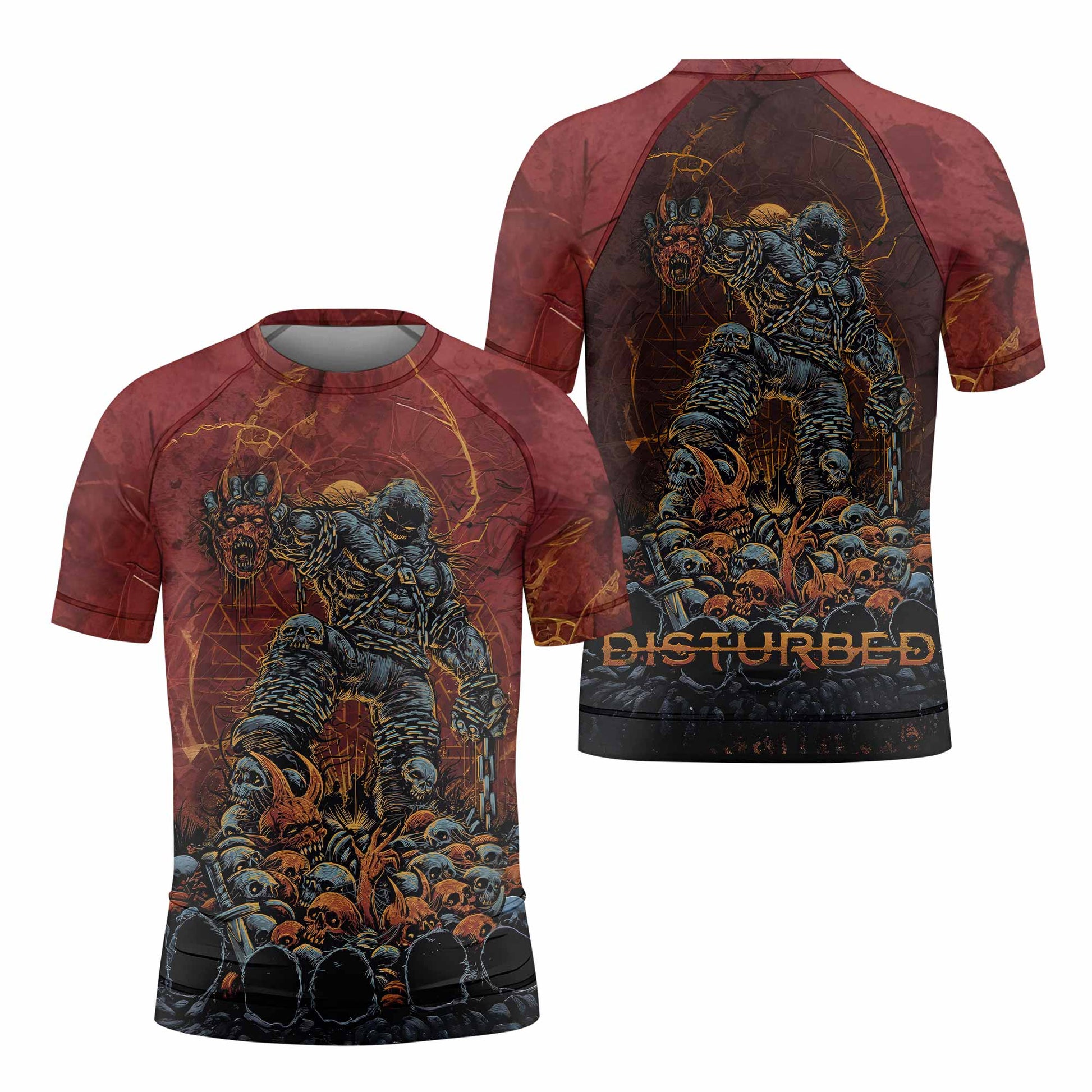 Disturbed Dominion Kids Rash Guard