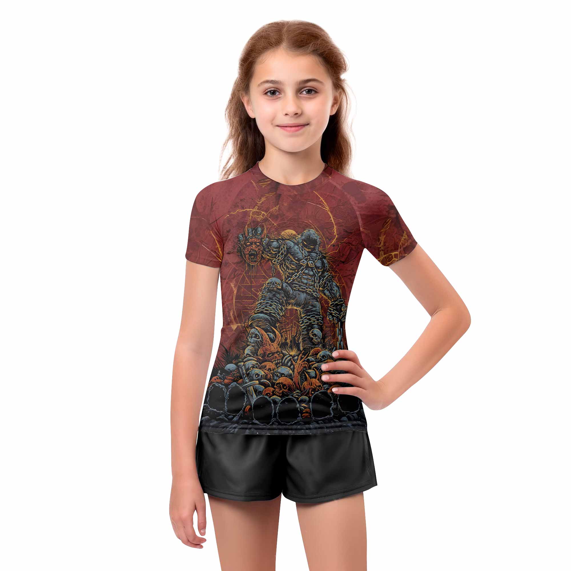 Disturbed Dominion Kids Rash Guard