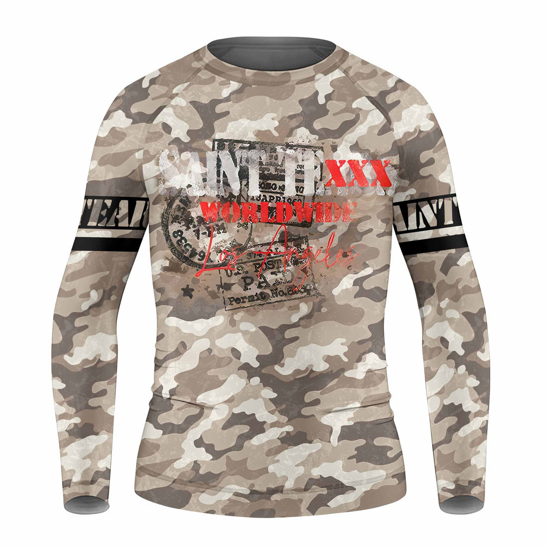Saint Tears Camo Kids Rash Guard