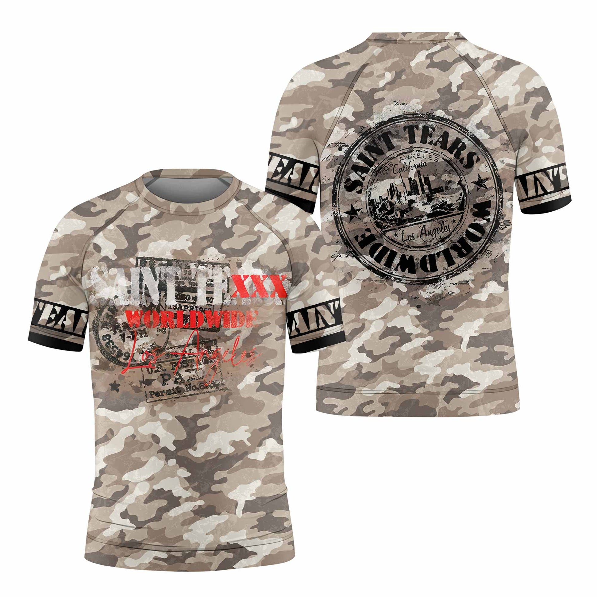 Saint Tears Camo Kids Rash Guard
