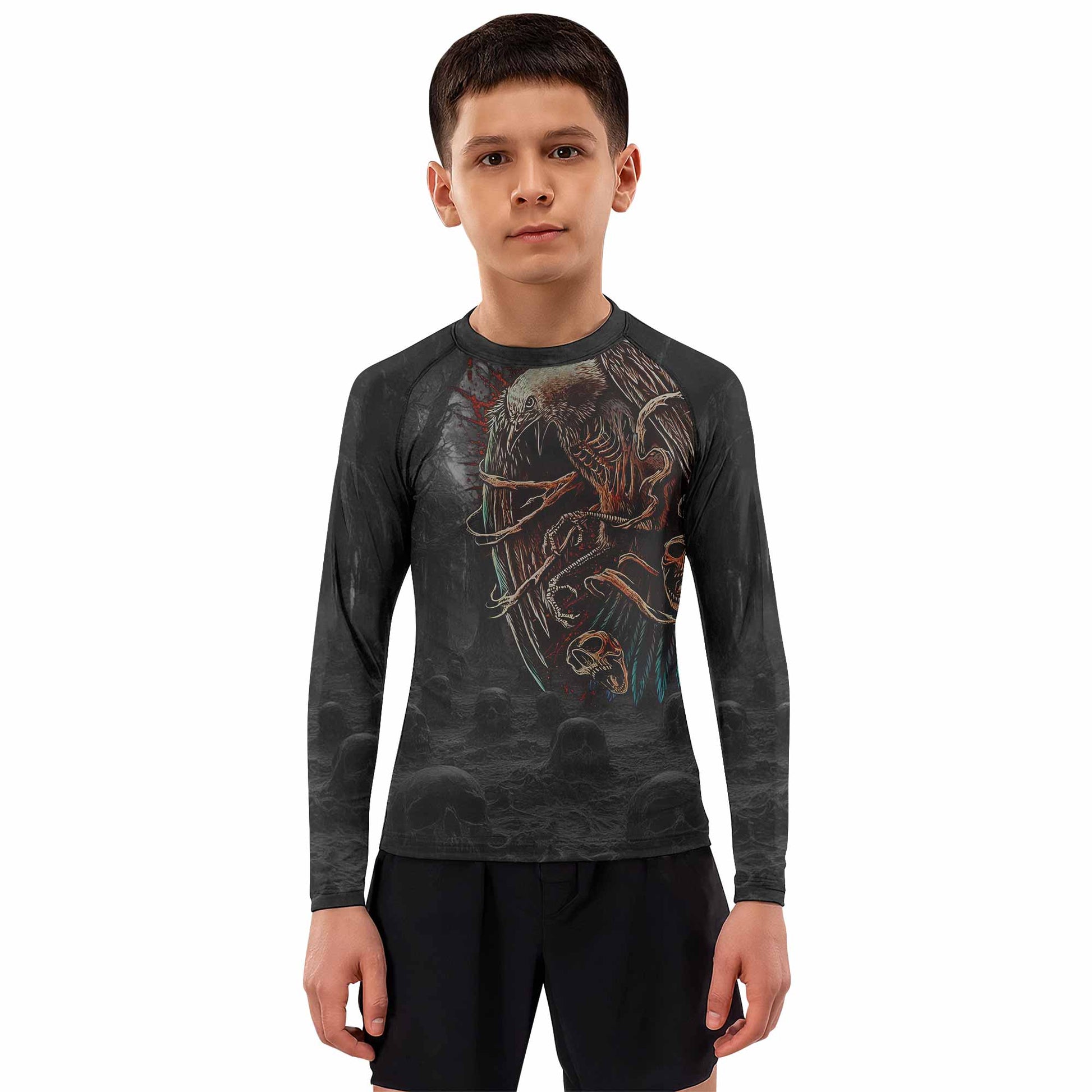 Scarecrow Prophecy Kids Rash Guard