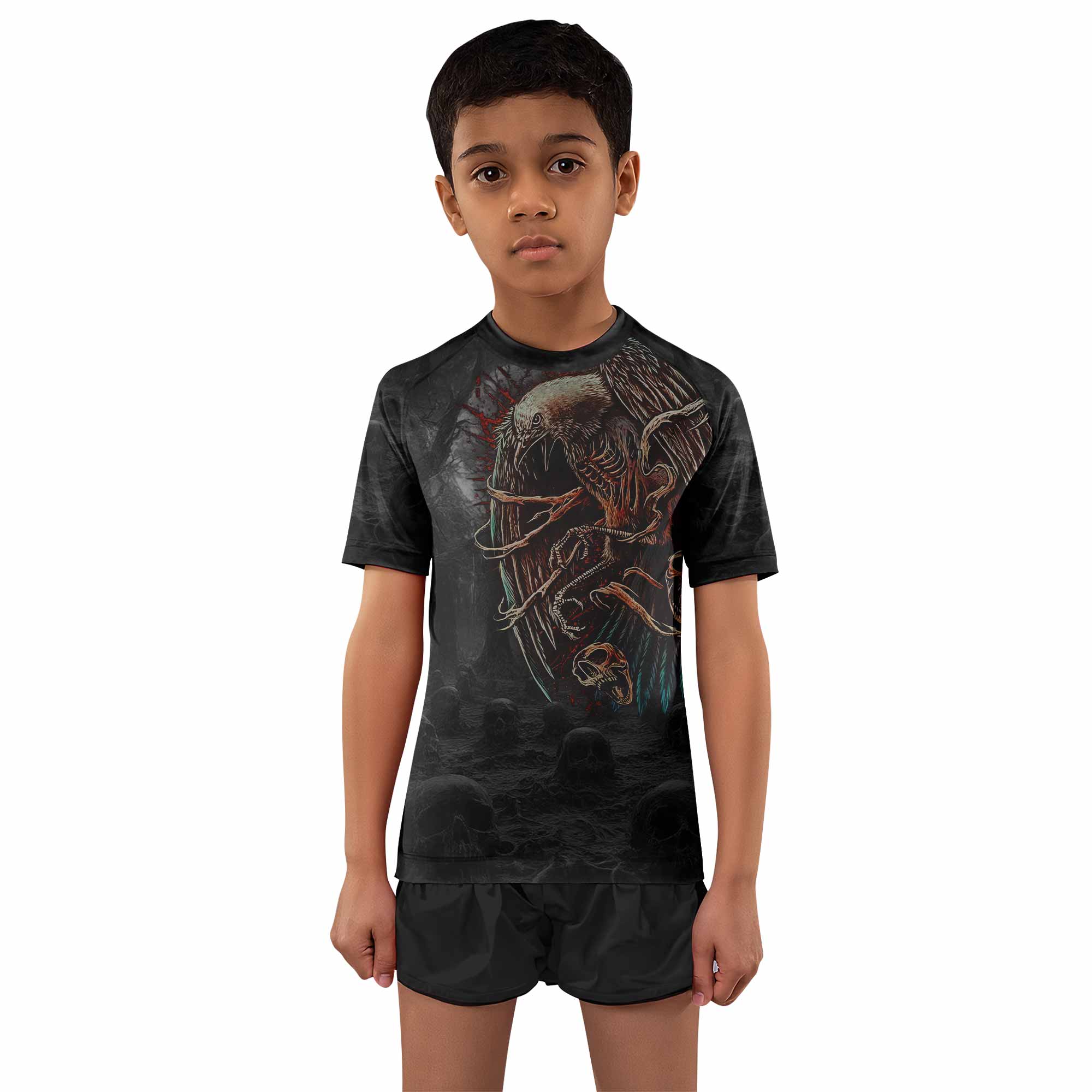 Scarecrow Prophecy Kids Rash Guard