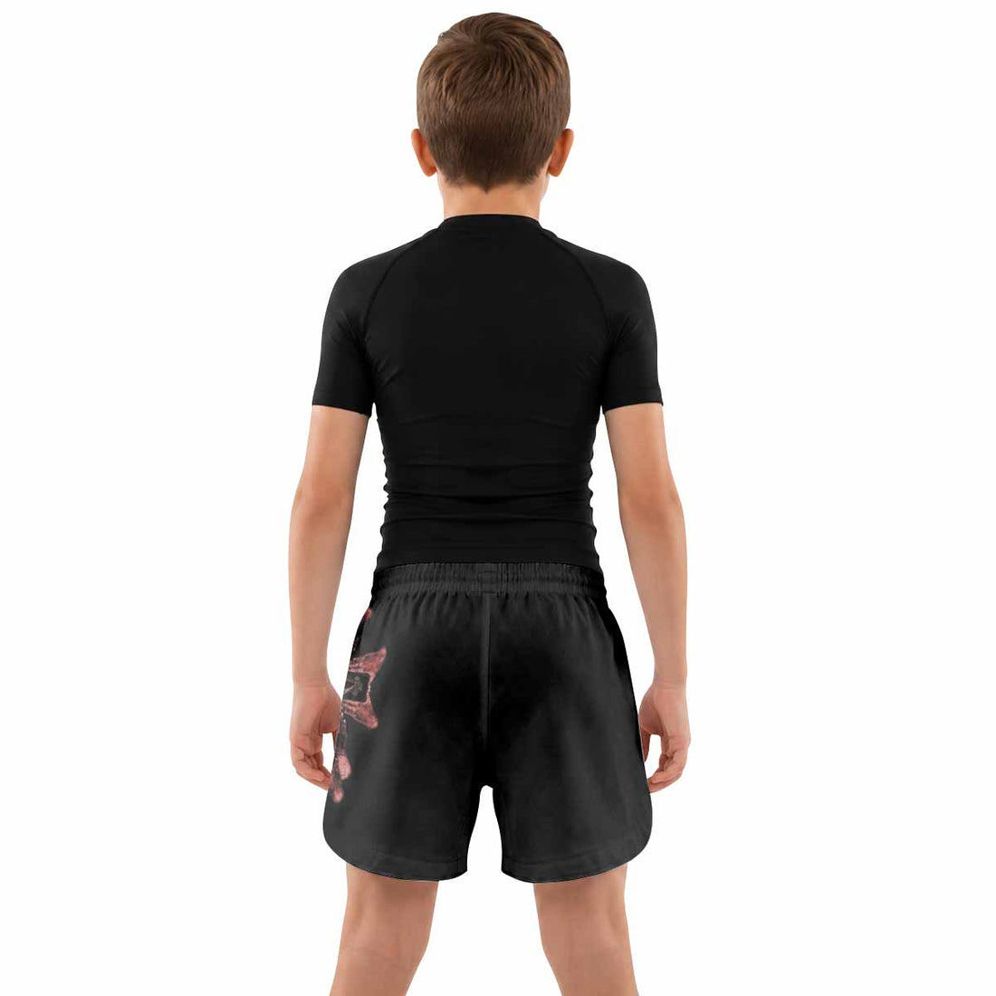 Stigmata Prayer Kids Grappling Shorts - lifestyle
