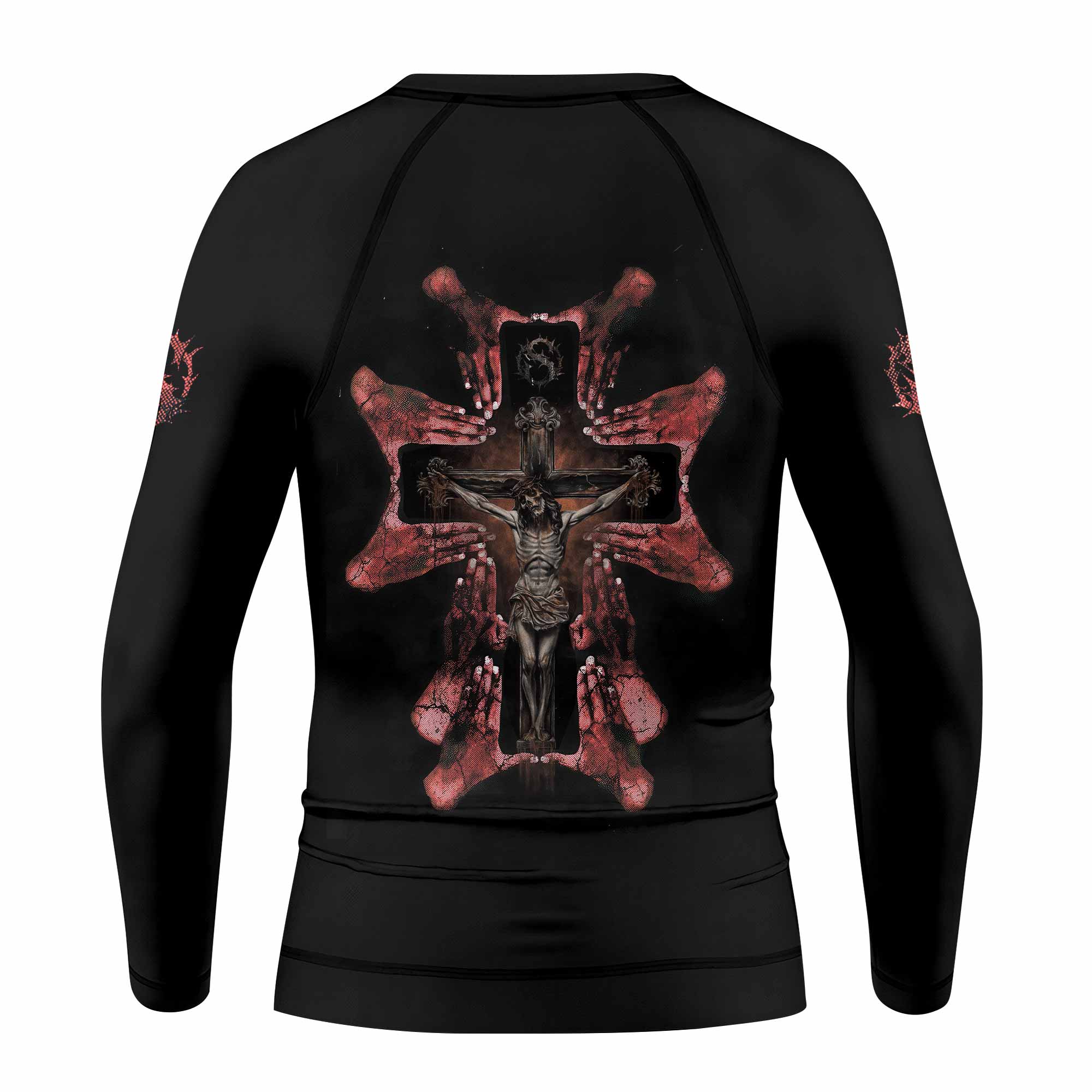 Stigmata Prayer Kids Rash Guard
