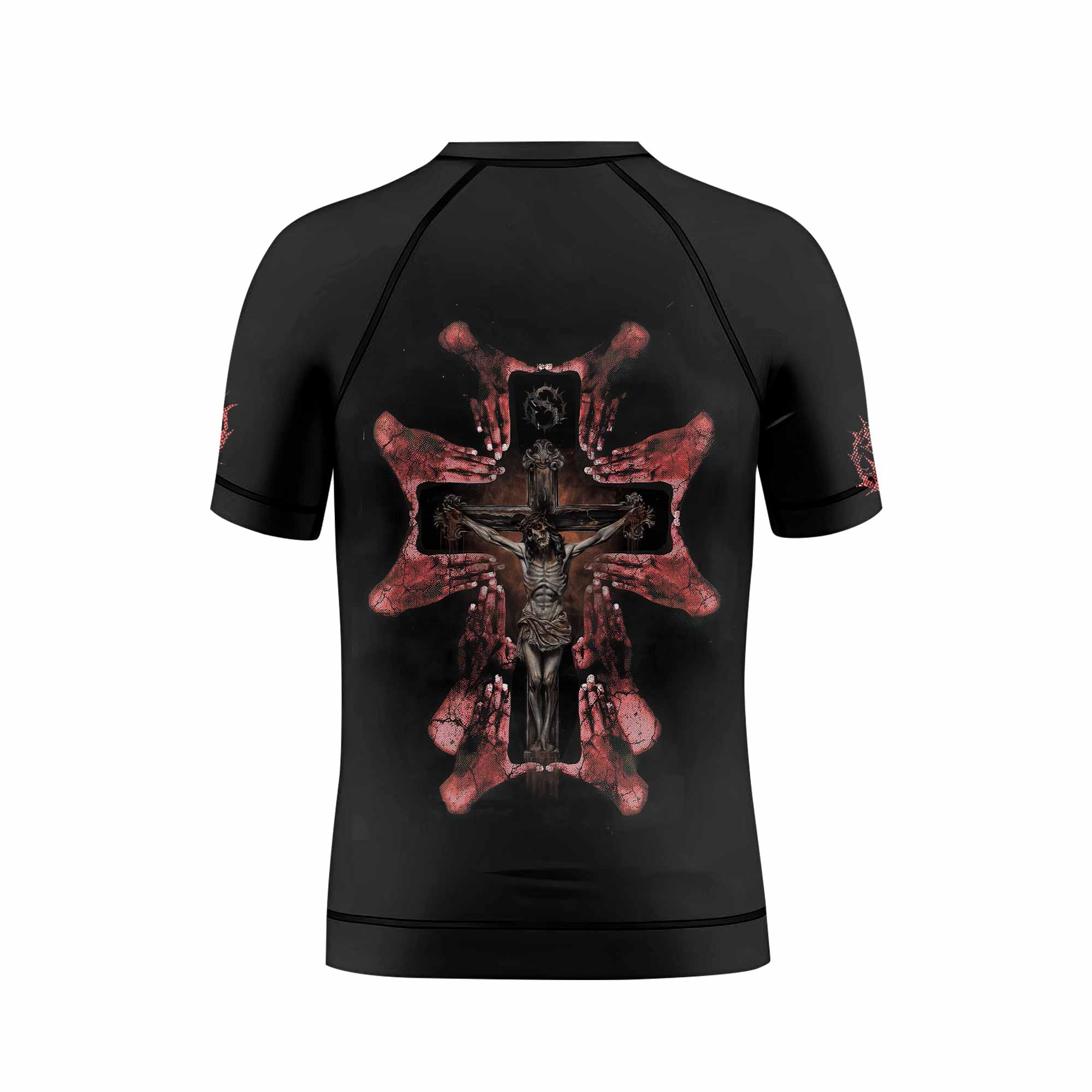 Stigmata Prayer Kids Rash Guard