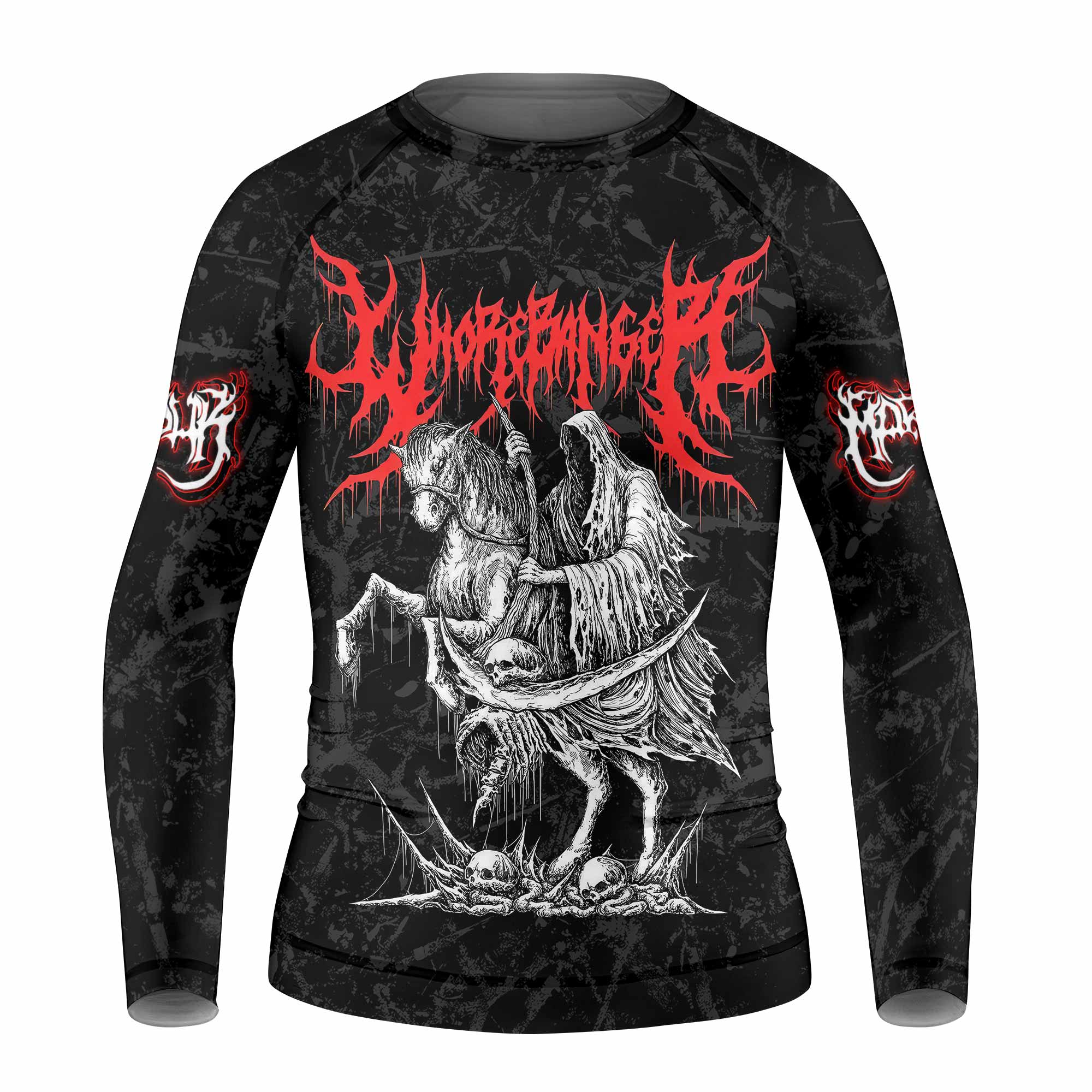 Trumpets of the End Kids Rash Guard