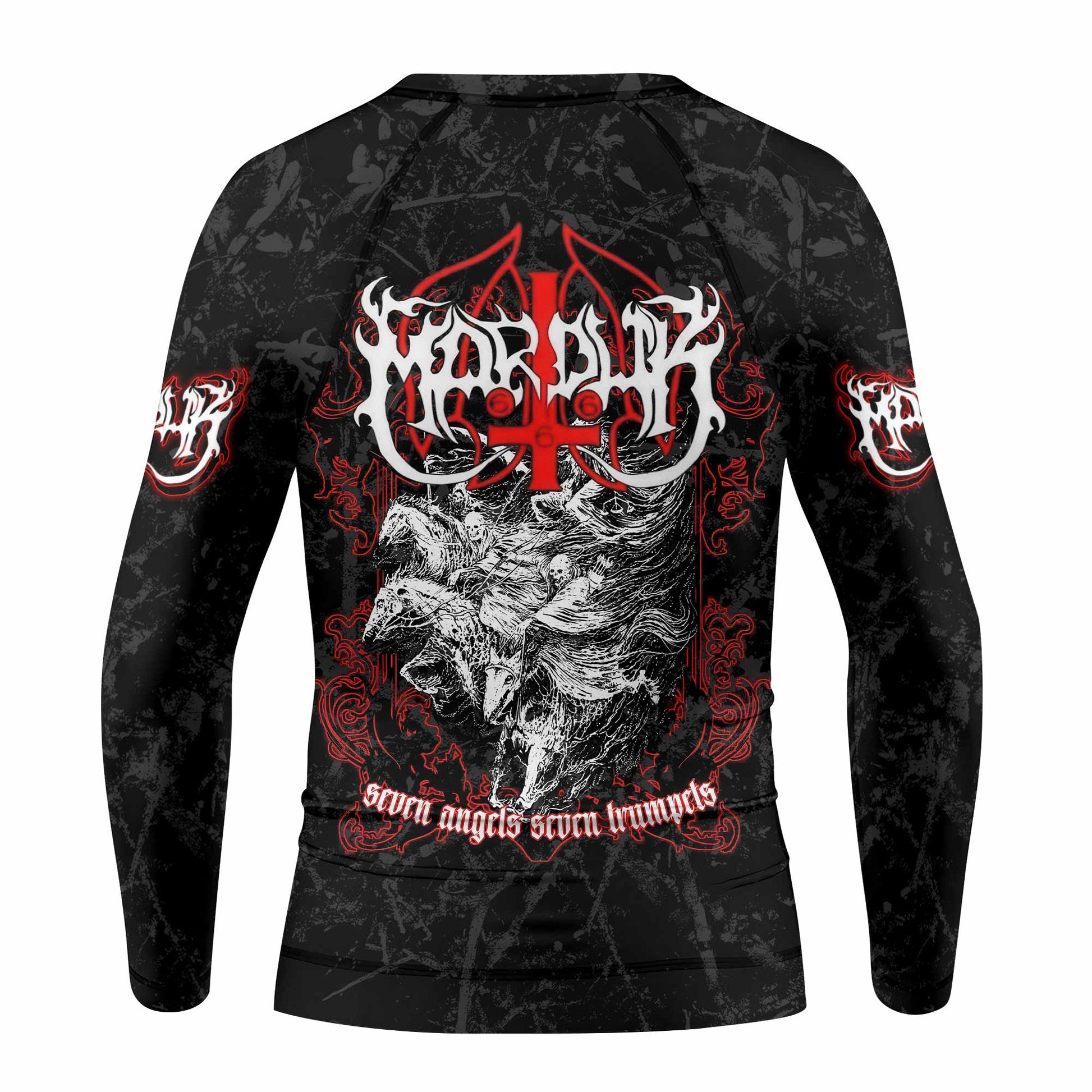 Trumpets of the End Kids Rash Guard