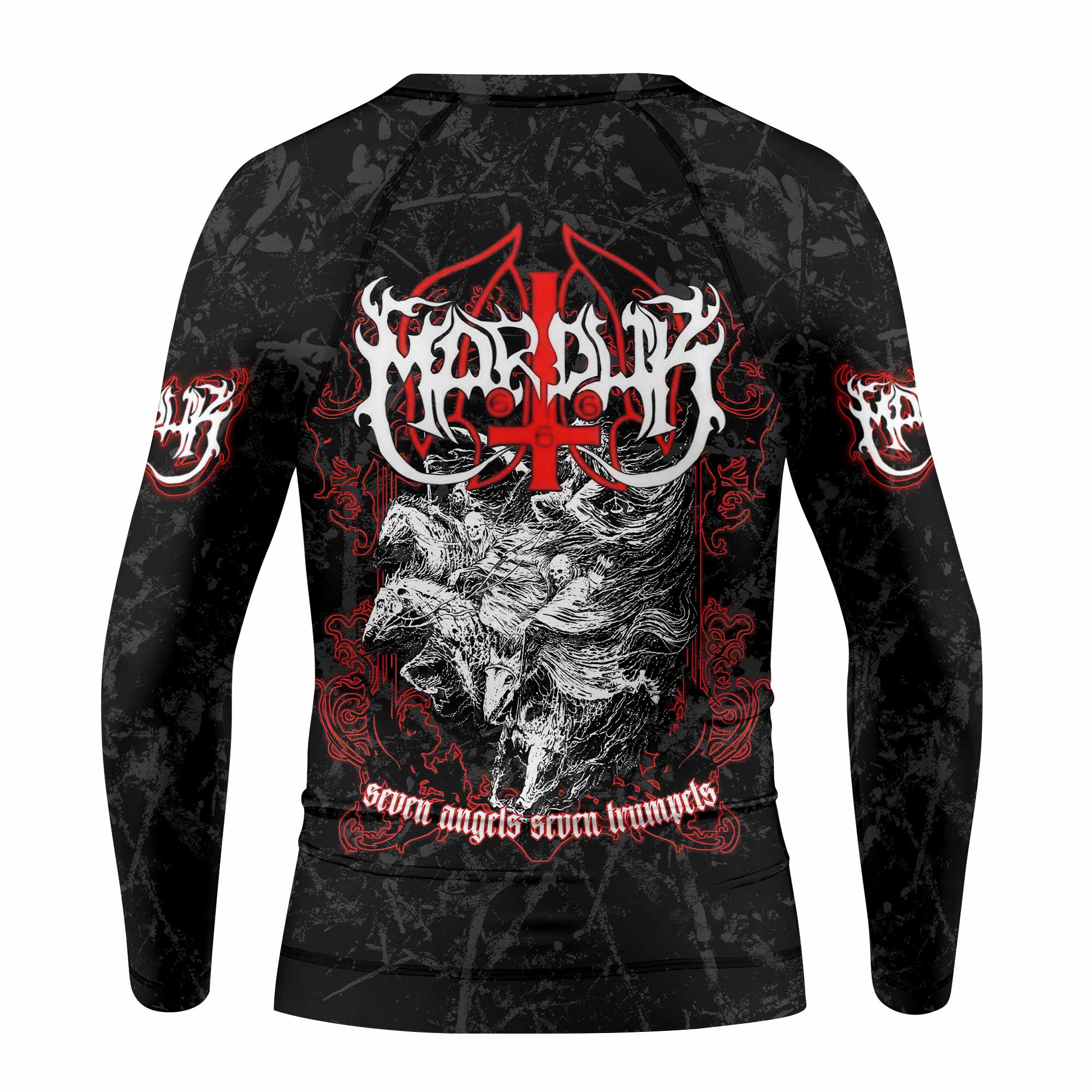 Trumpets of the End Kids Rash Guard