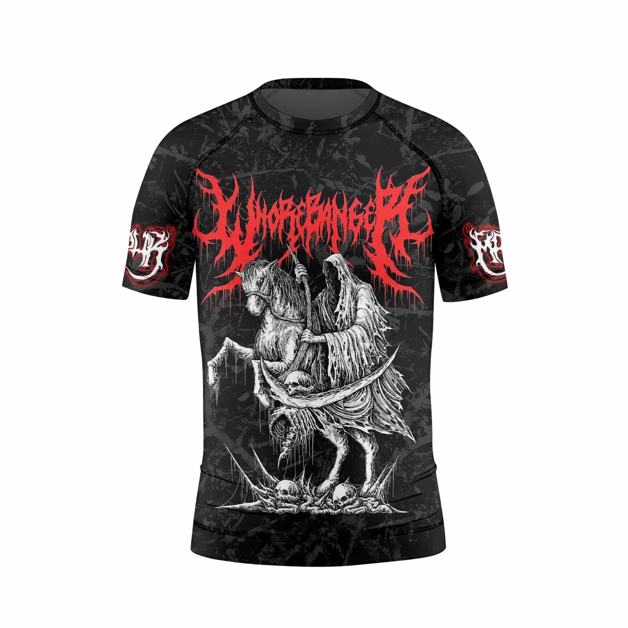 Trumpets of the End Kids Rash Guard