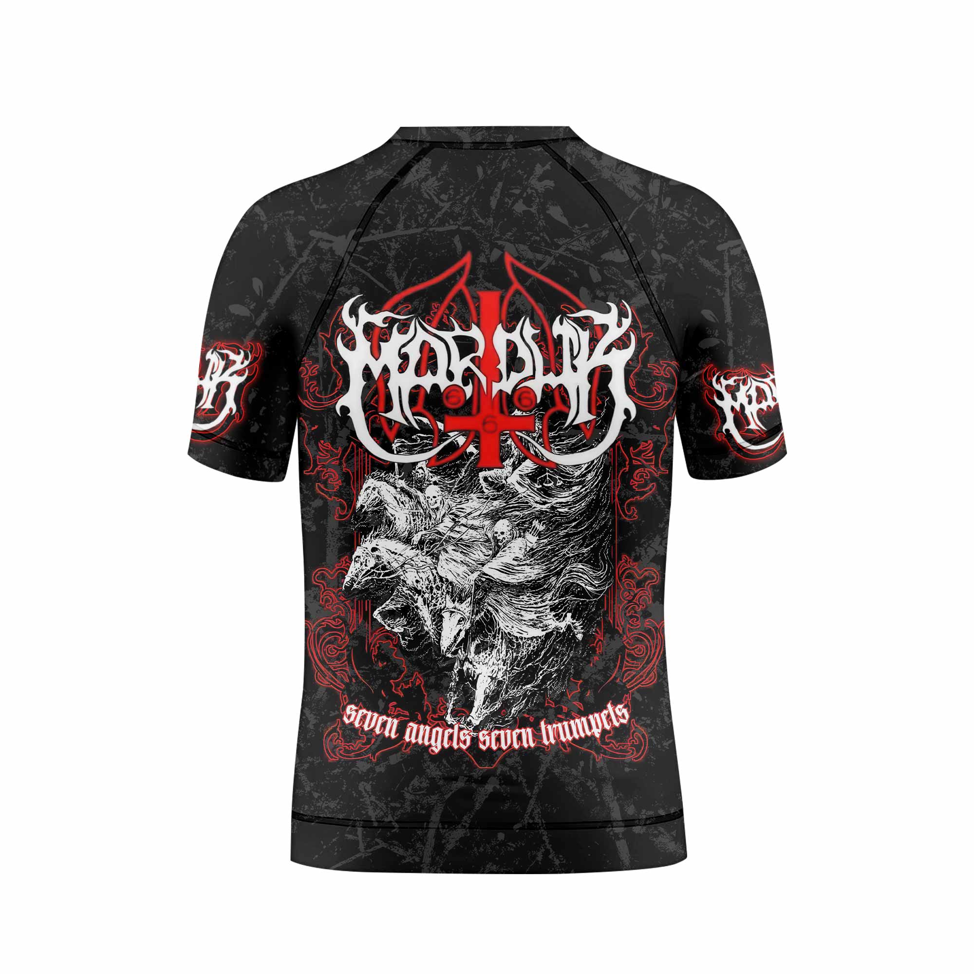 Trumpets of the End Kids Rash Guard