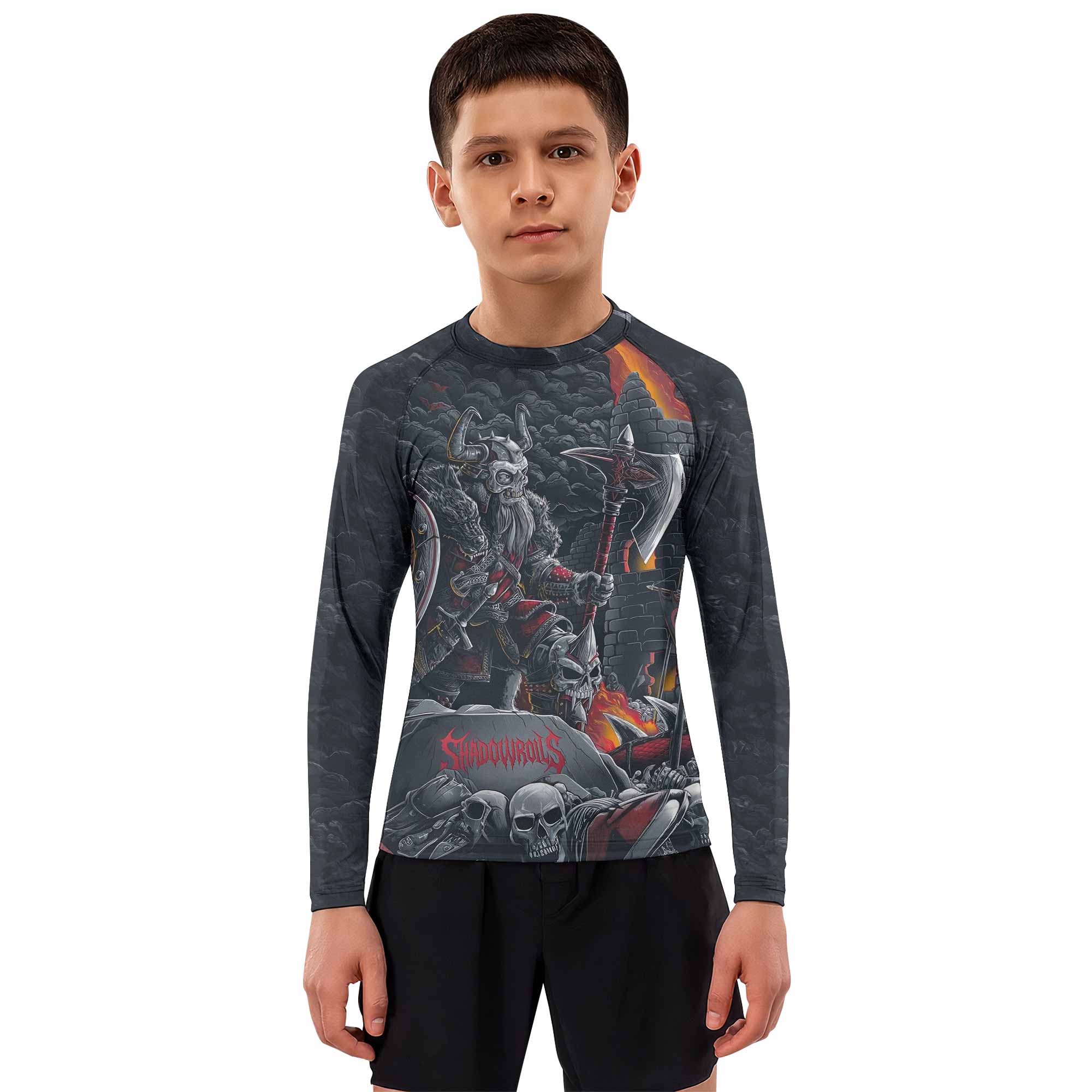 Wrath of the Undying Kids Rash Guard