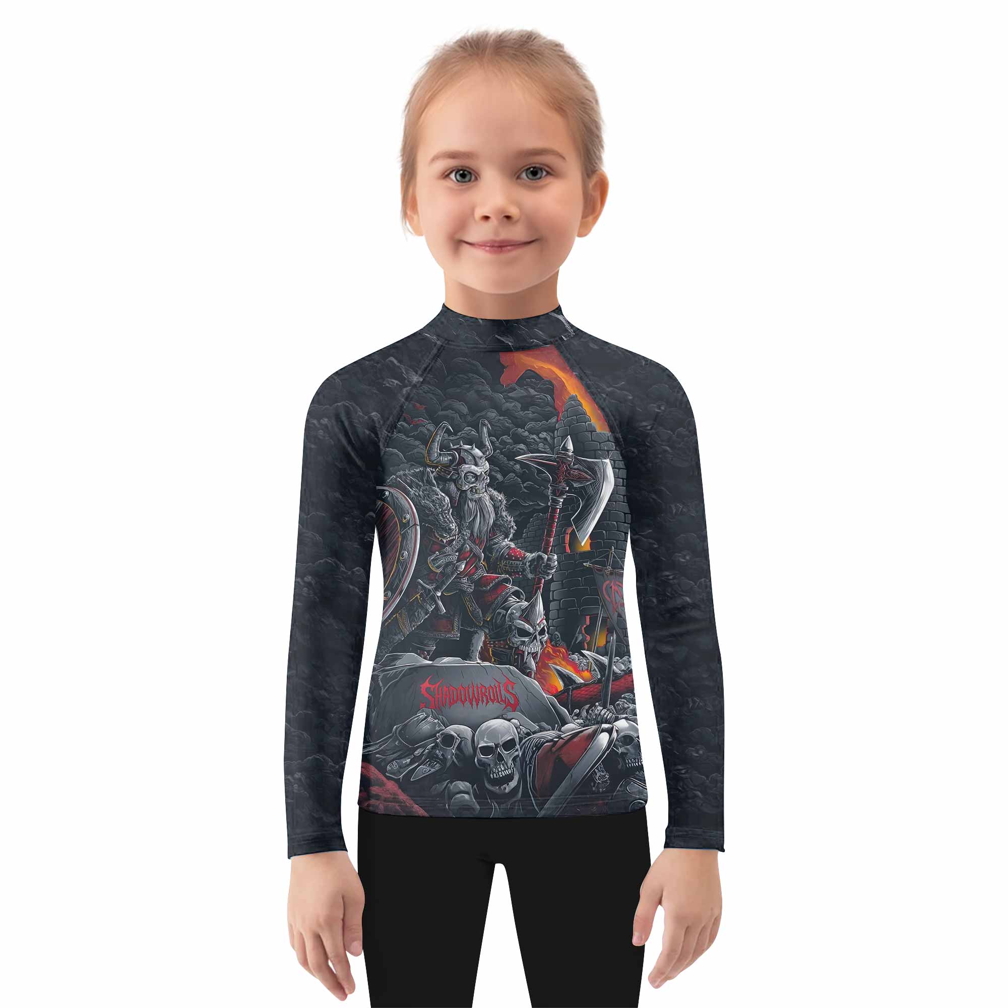 Wrath of the Undying Kids Rash Guard
