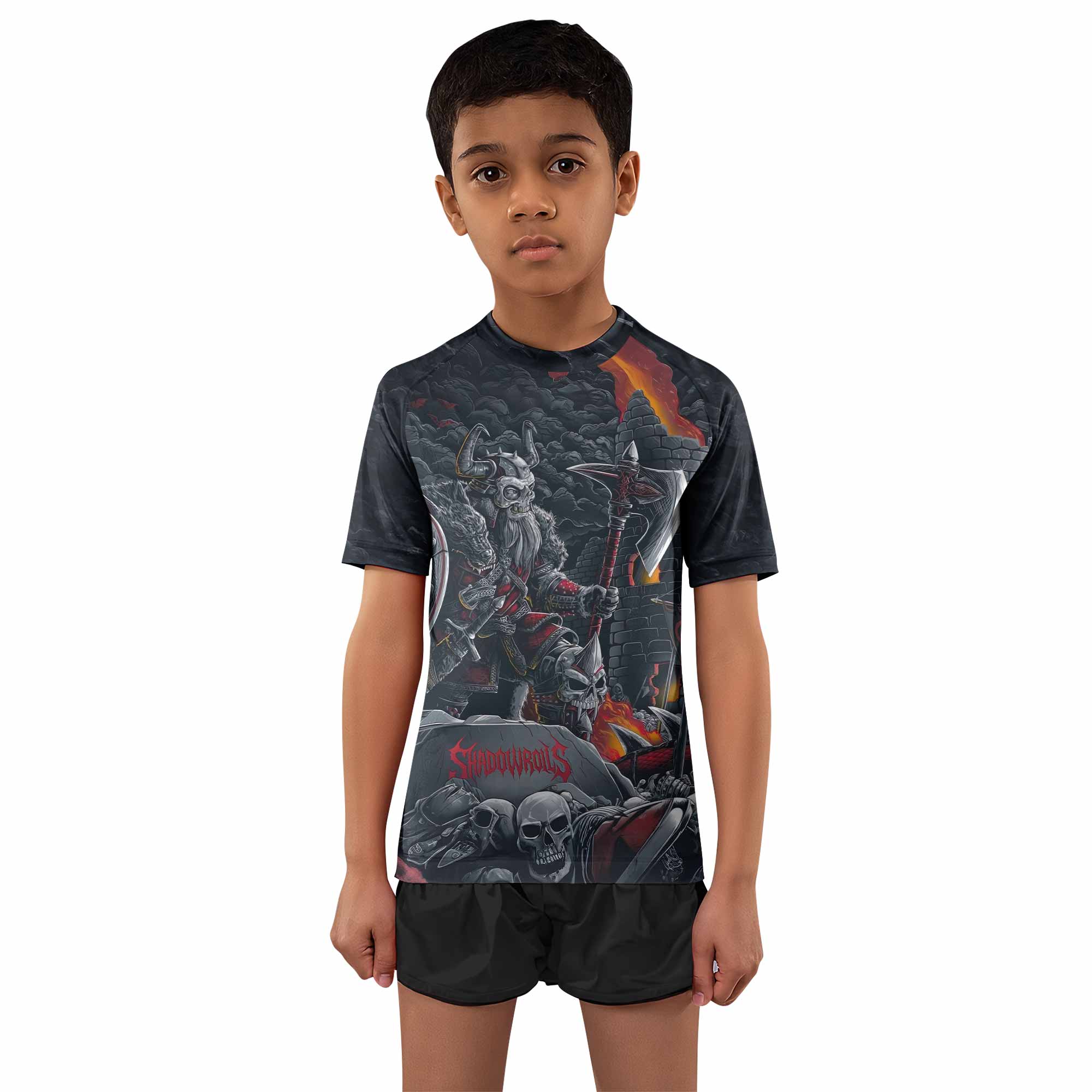 Wrath of the Undying Kids Rash Guard