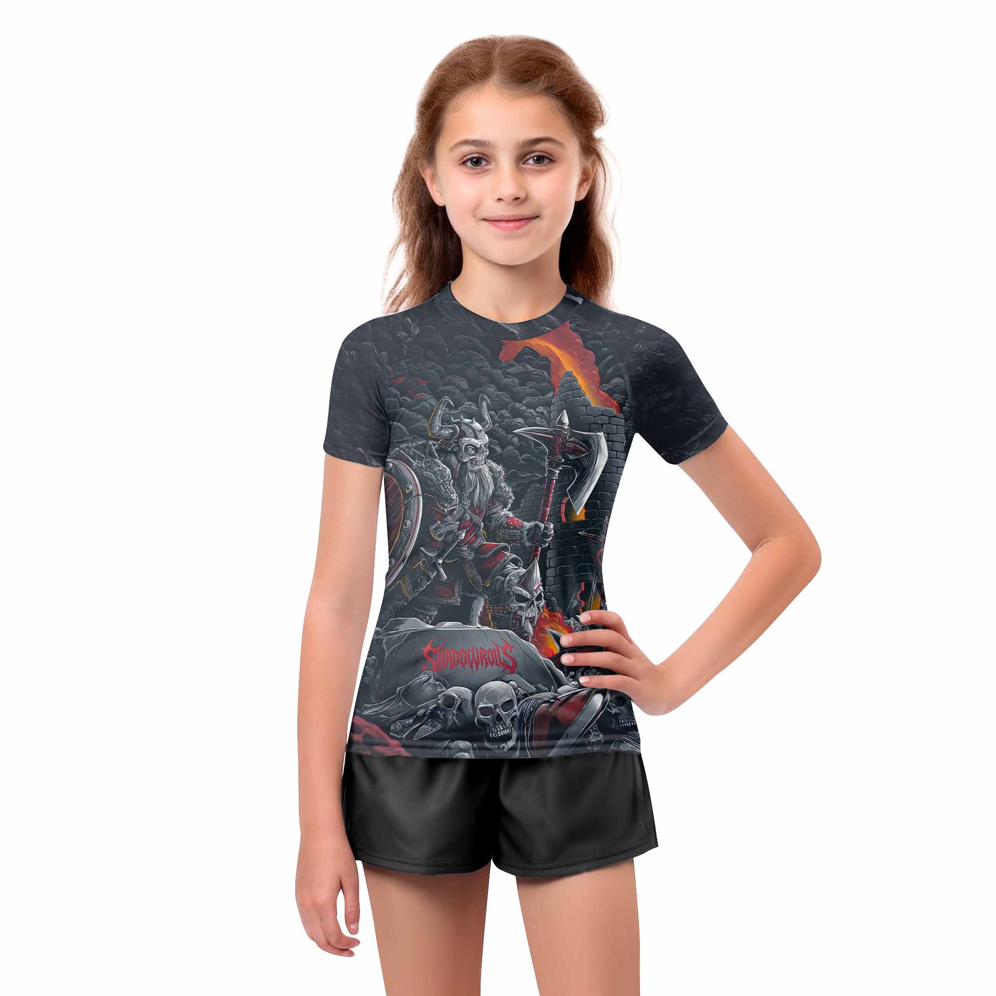 Wrath of the Undying Kids Rash Guard