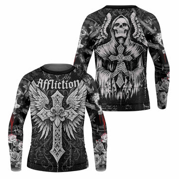 Angel of Death Kids Rash Guard
