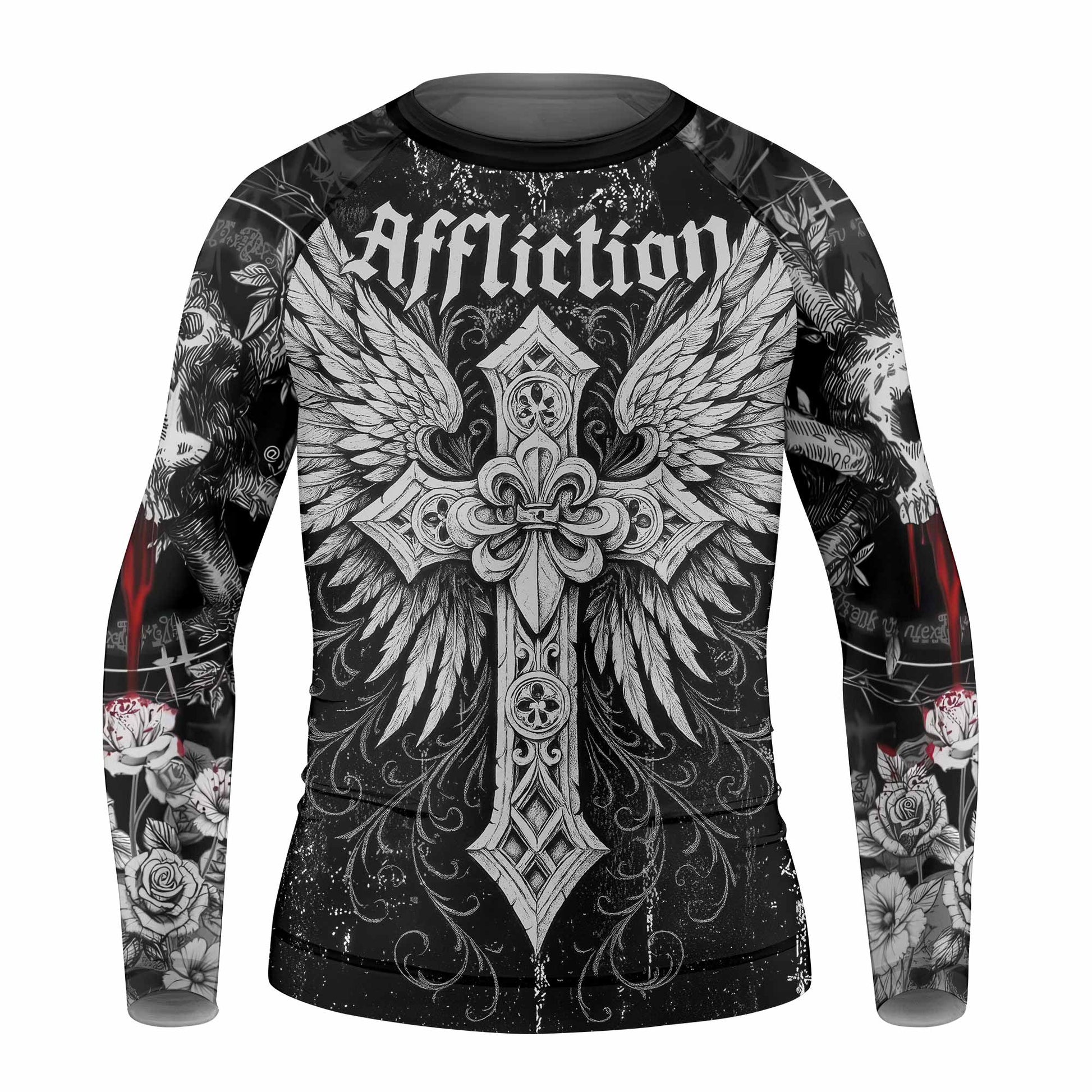 Angel of Death Kids Rash Guard