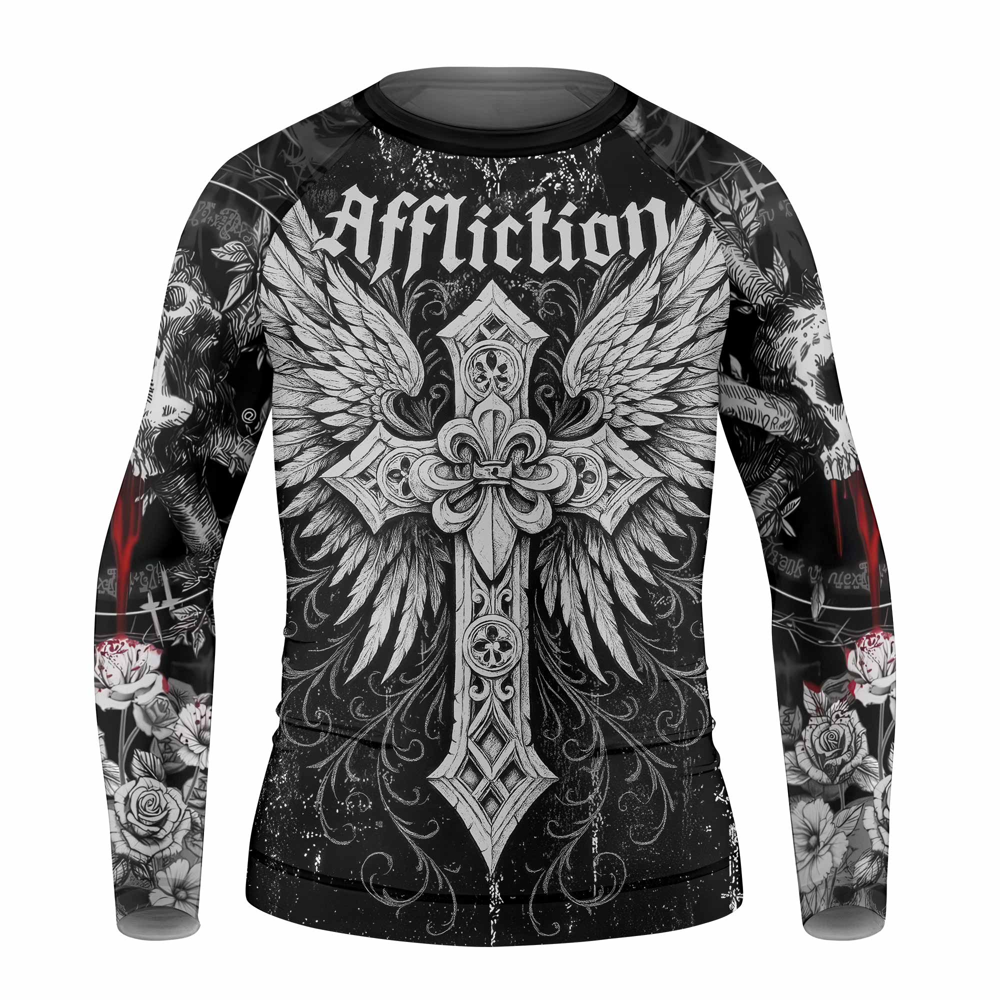 Angel of Death Kids Rash Guard