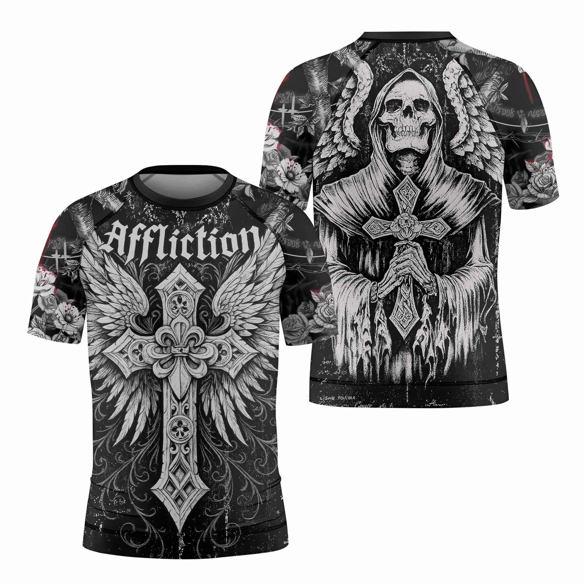 Angel of Death Kids Rash Guard