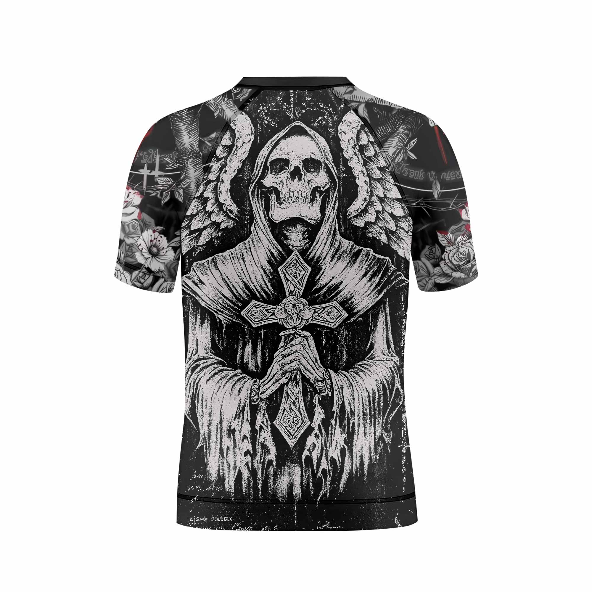 Angel of Death Kids Rash Guard