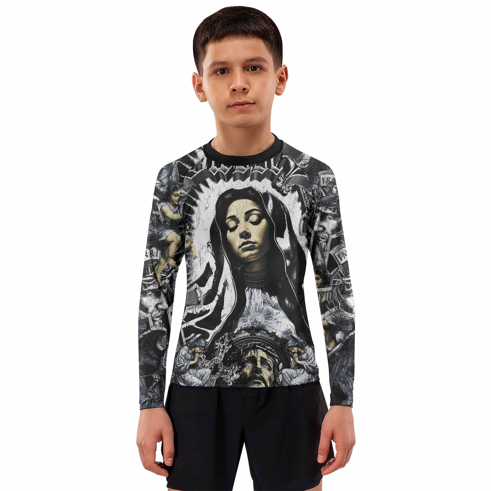 Blessed Saint Kids Rash Guard