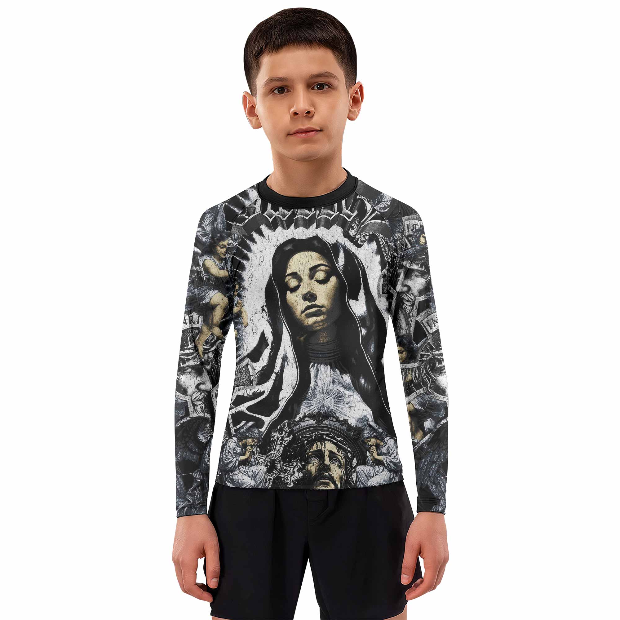 Blessed Saint Kids Rash Guard
