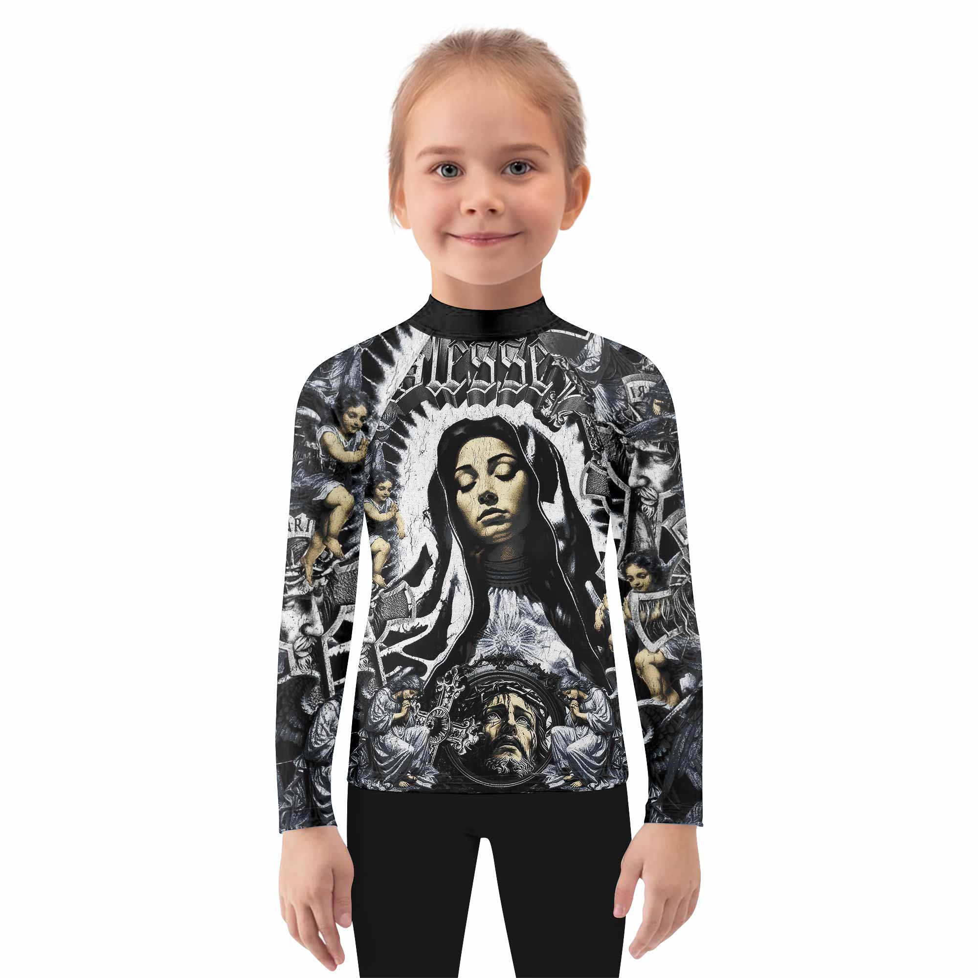 Blessed Saint Kids Rash Guard