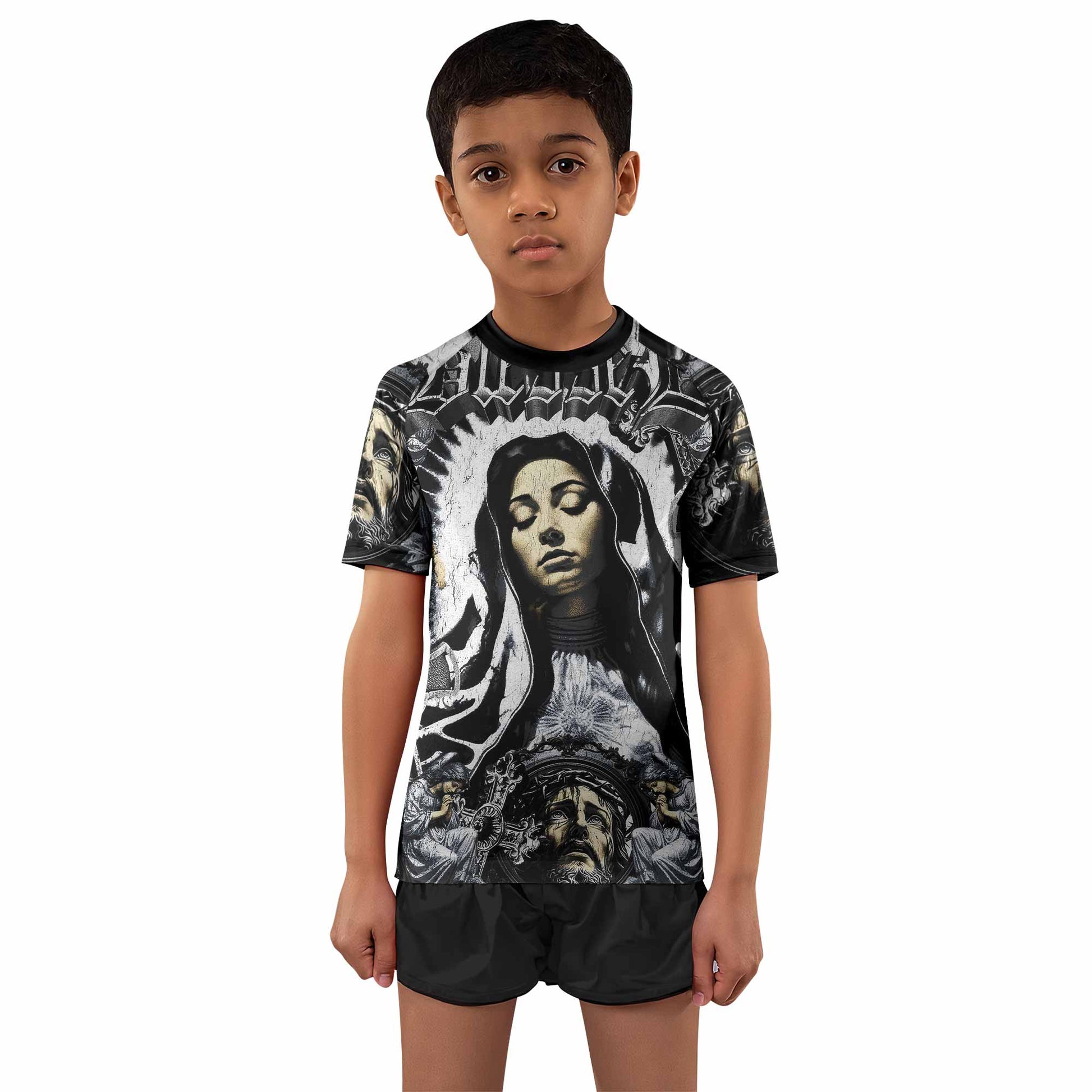 Blessed Saint Kids Rash Guard