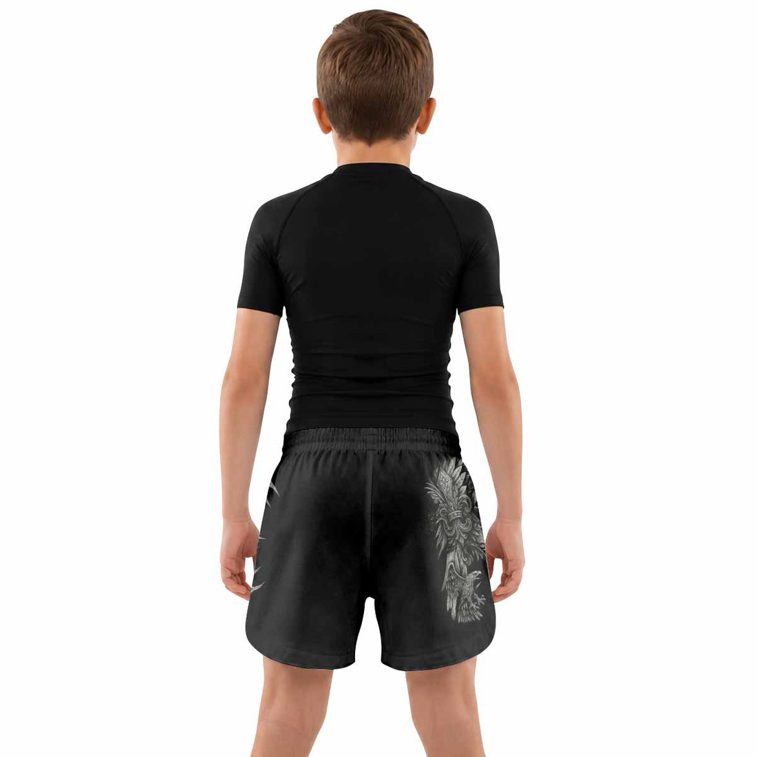 Shadow Silence Kids Grappling Shorts - lifestyle