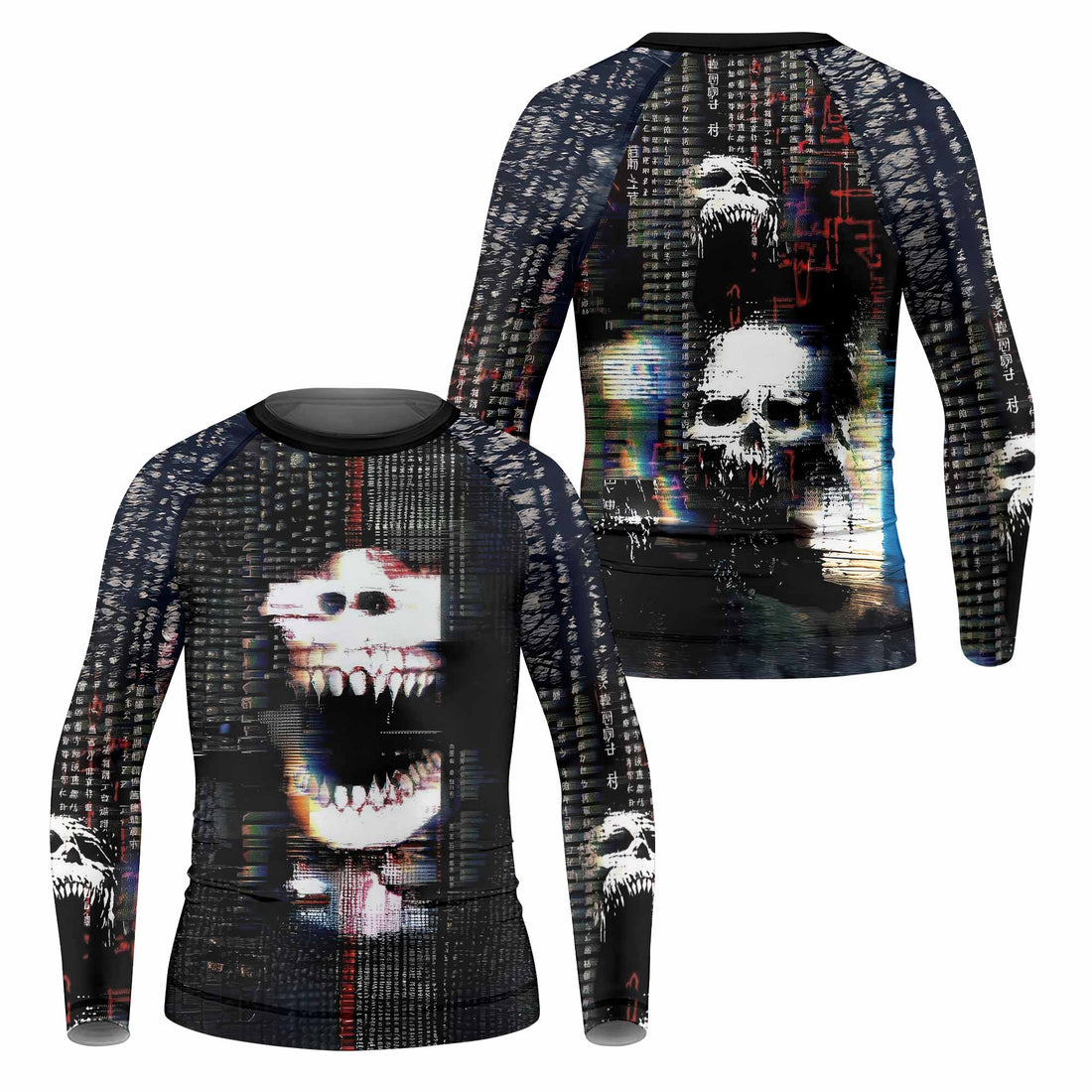 Digital Fear Protocol Kids Rash Guard