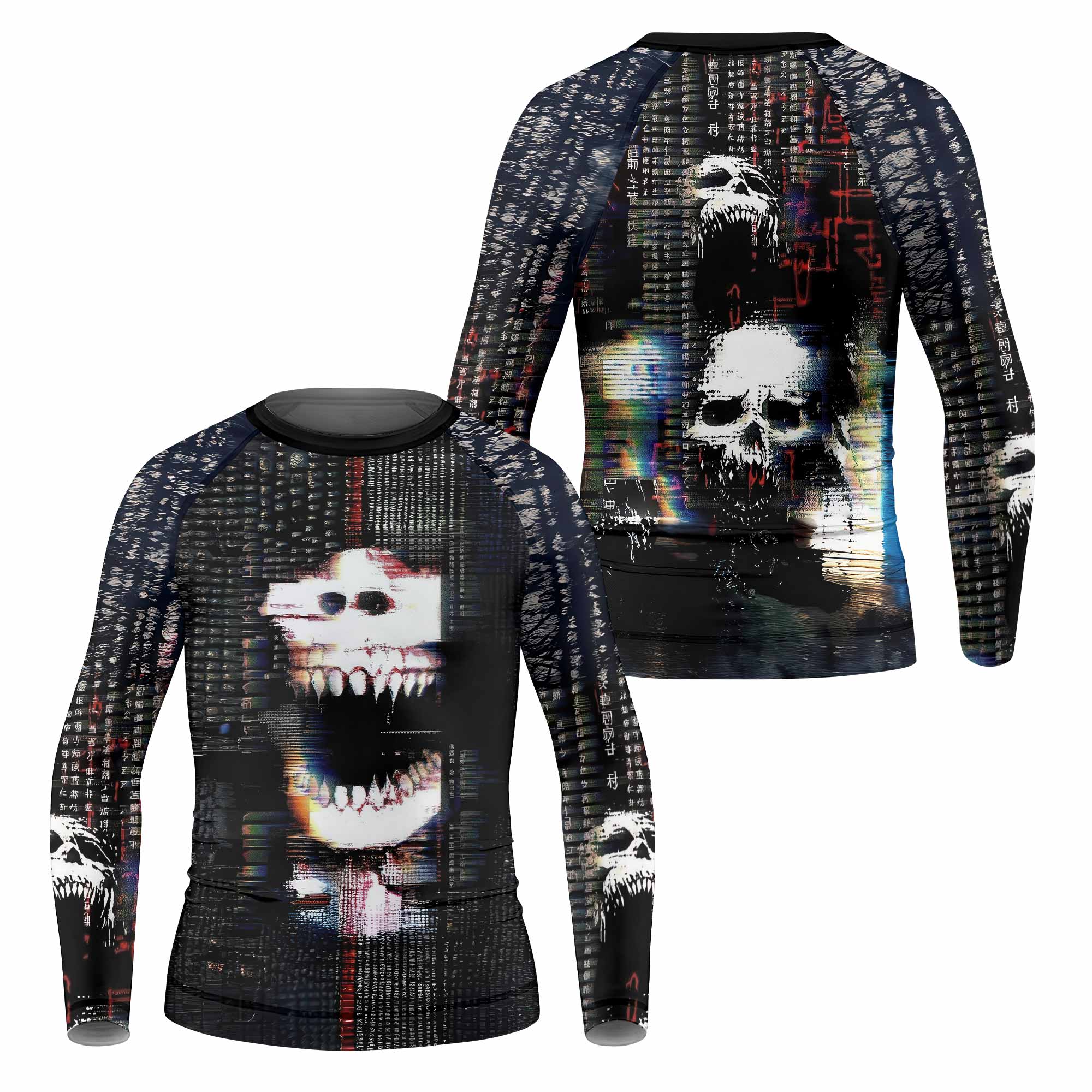 Digital Fear Protocol Kids Rash Guard