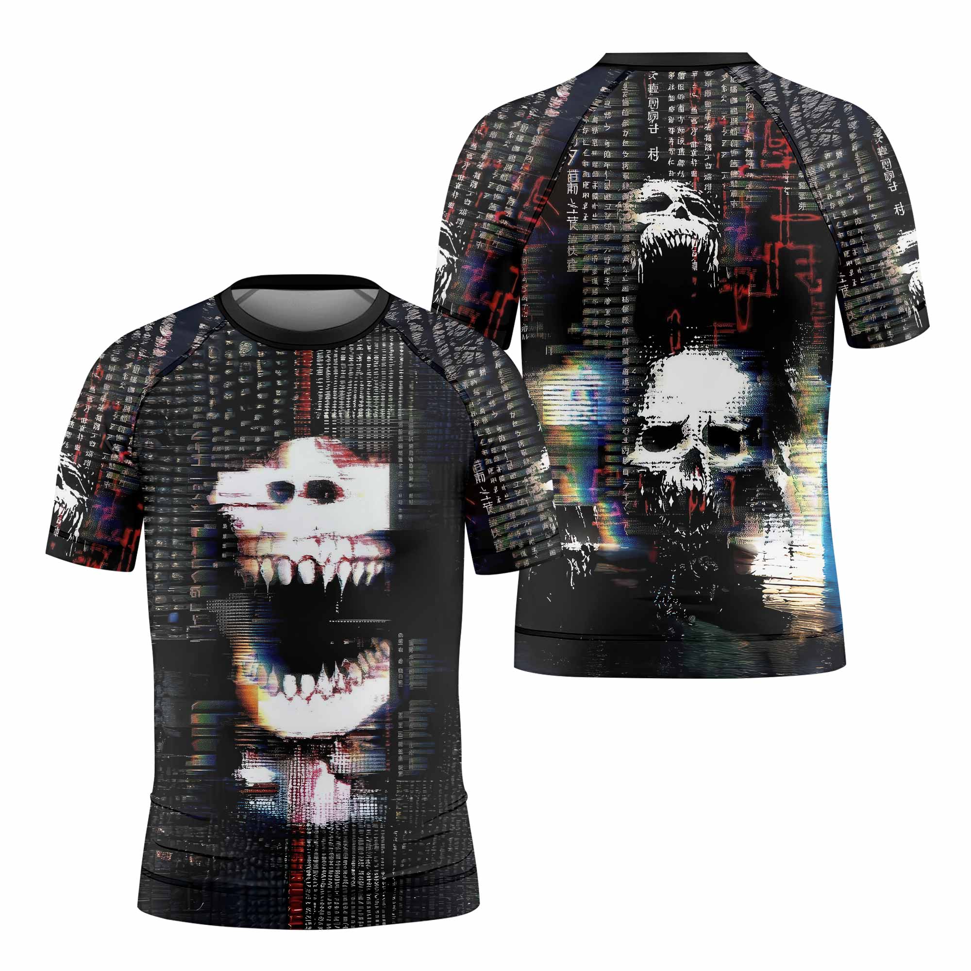 Digital Fear Protocol Kids Rash Guard