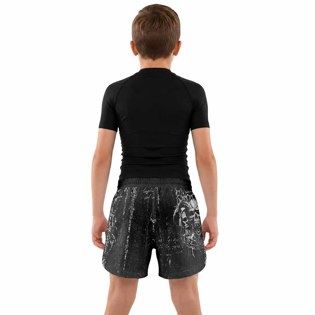 Hellborn Wrath Kids Grappling Shorts - lifestyle