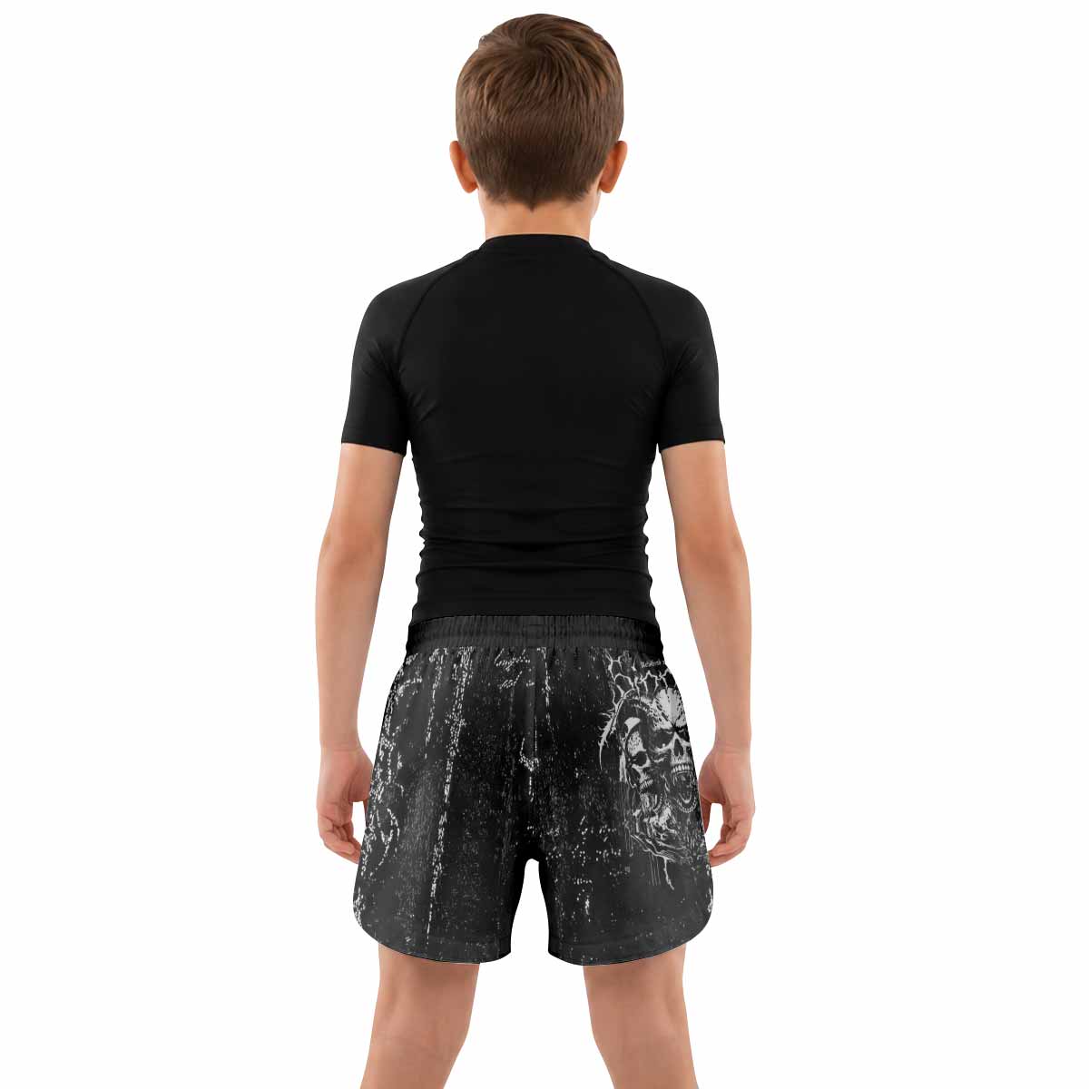 Hellborn Wrath Kids Grappling Shorts - lifestyle