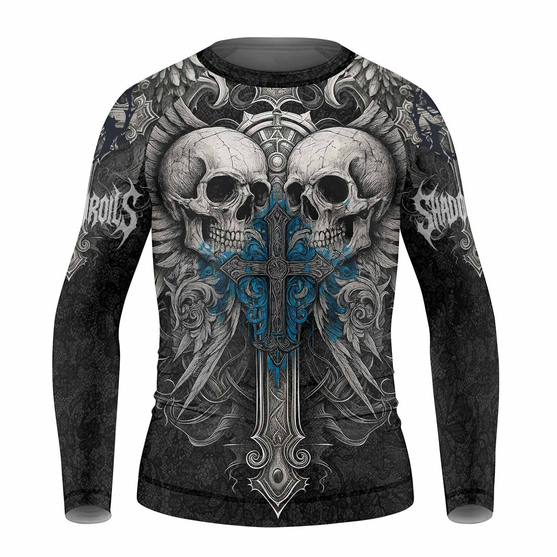 Twin Skulls Covenant Kids Rash Guard