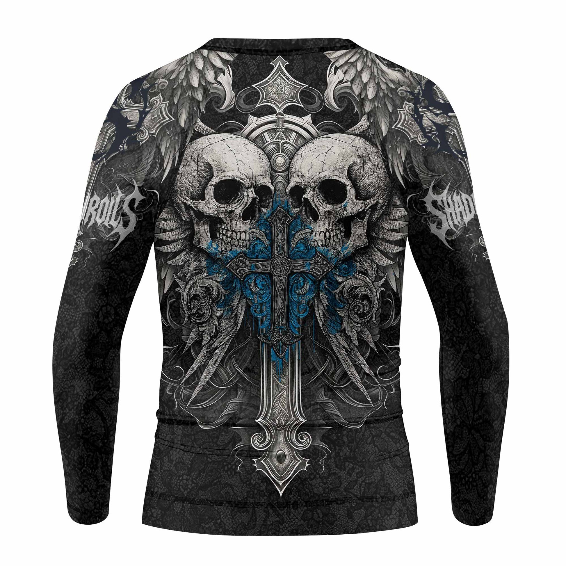 Twin Skulls Covenant Kids Rash Guard