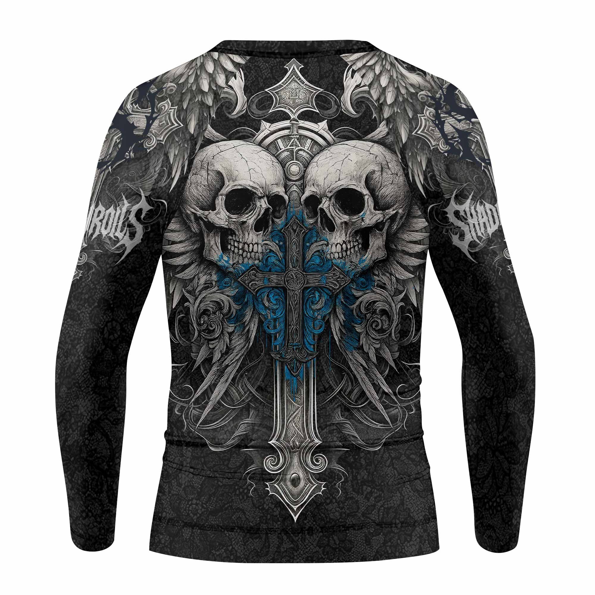 Twin Skulls Covenant Kids Rash Guard
