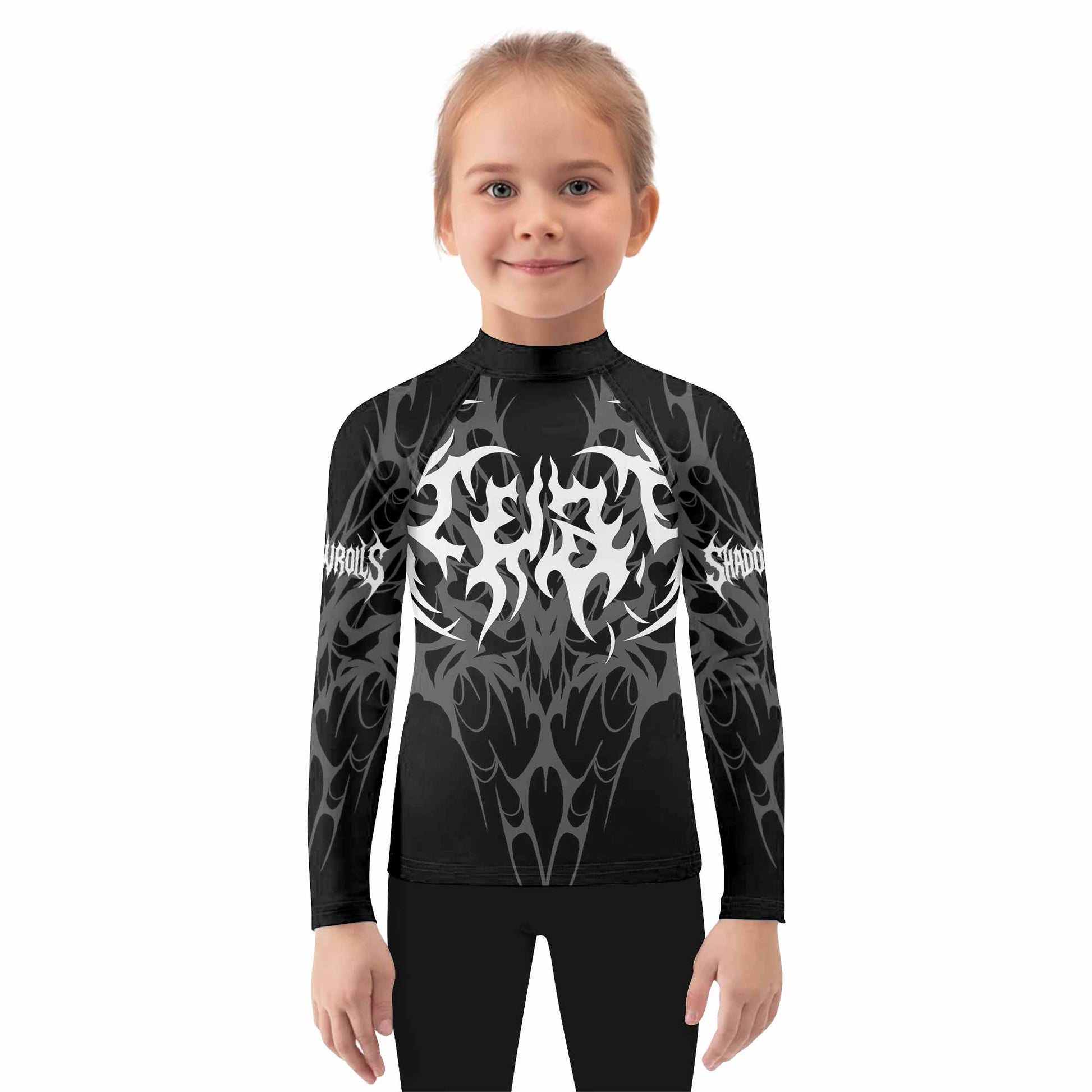 Tribal Inferno Kids Rash Guard