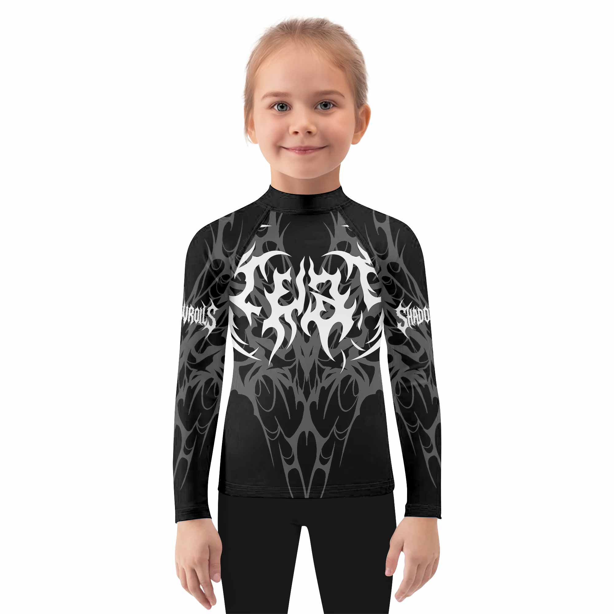 Tribal Inferno Kids Rash Guard