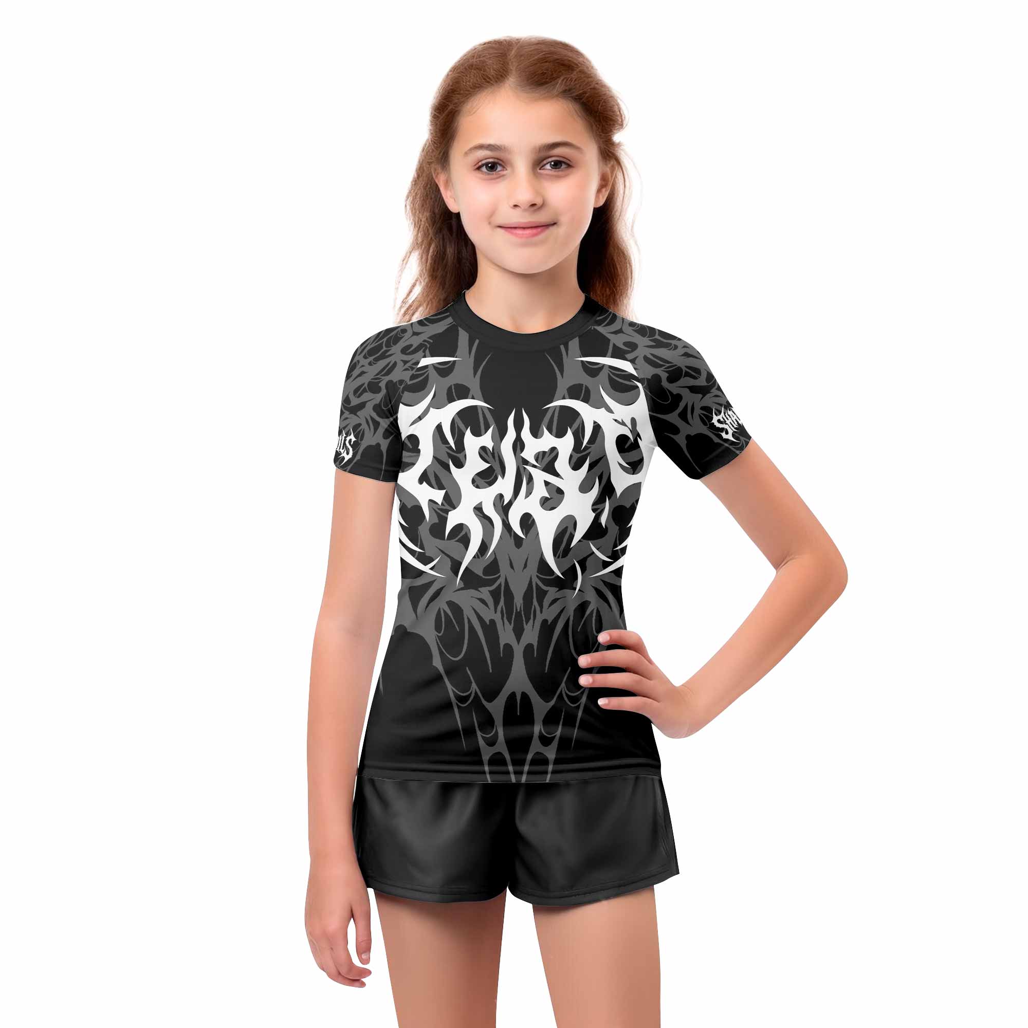 Tribal Inferno Kids Rash Guard