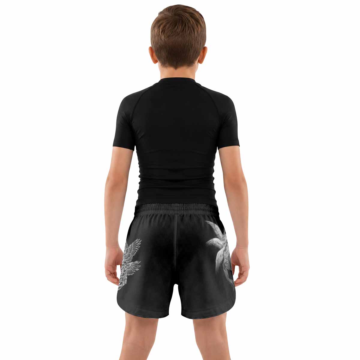 Seraphim Ascend Kids Grappling Shorts - lifestyle