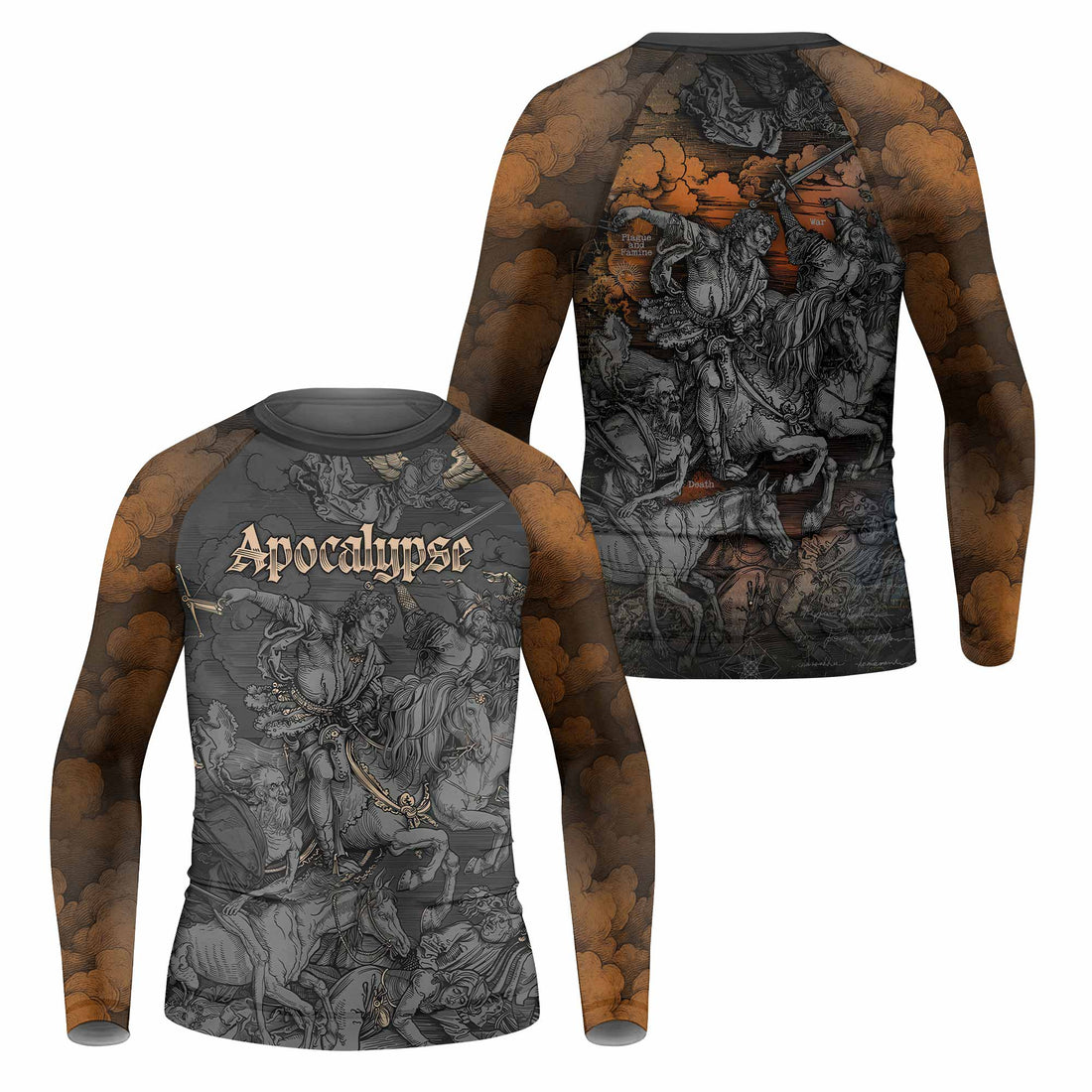 Riders of the Apocalypse Kids Rash Guard