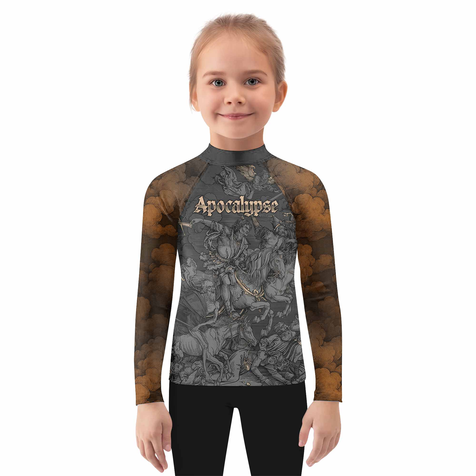 Riders of the Apocalypse Kids Rash Guard