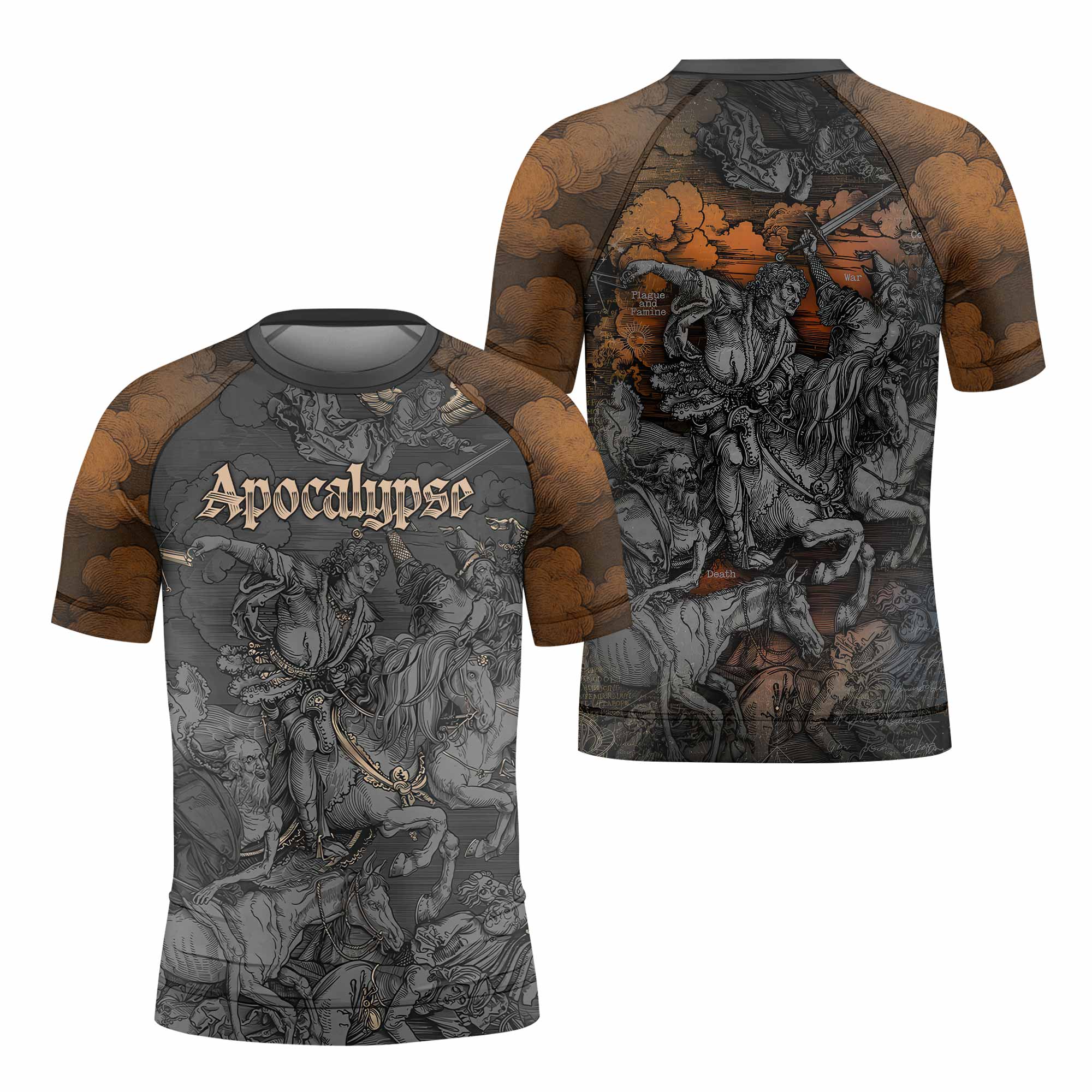 Riders of the Apocalypse Kids Rash Guard