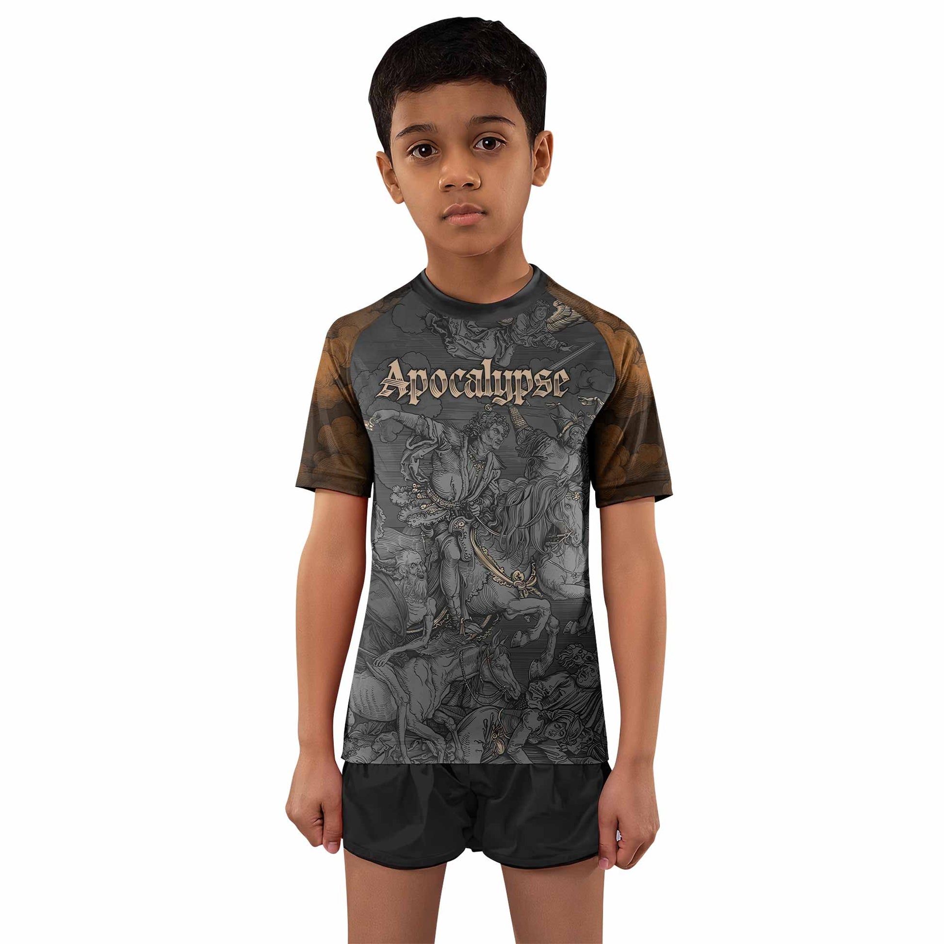 Riders of the Apocalypse Kids Rash Guard