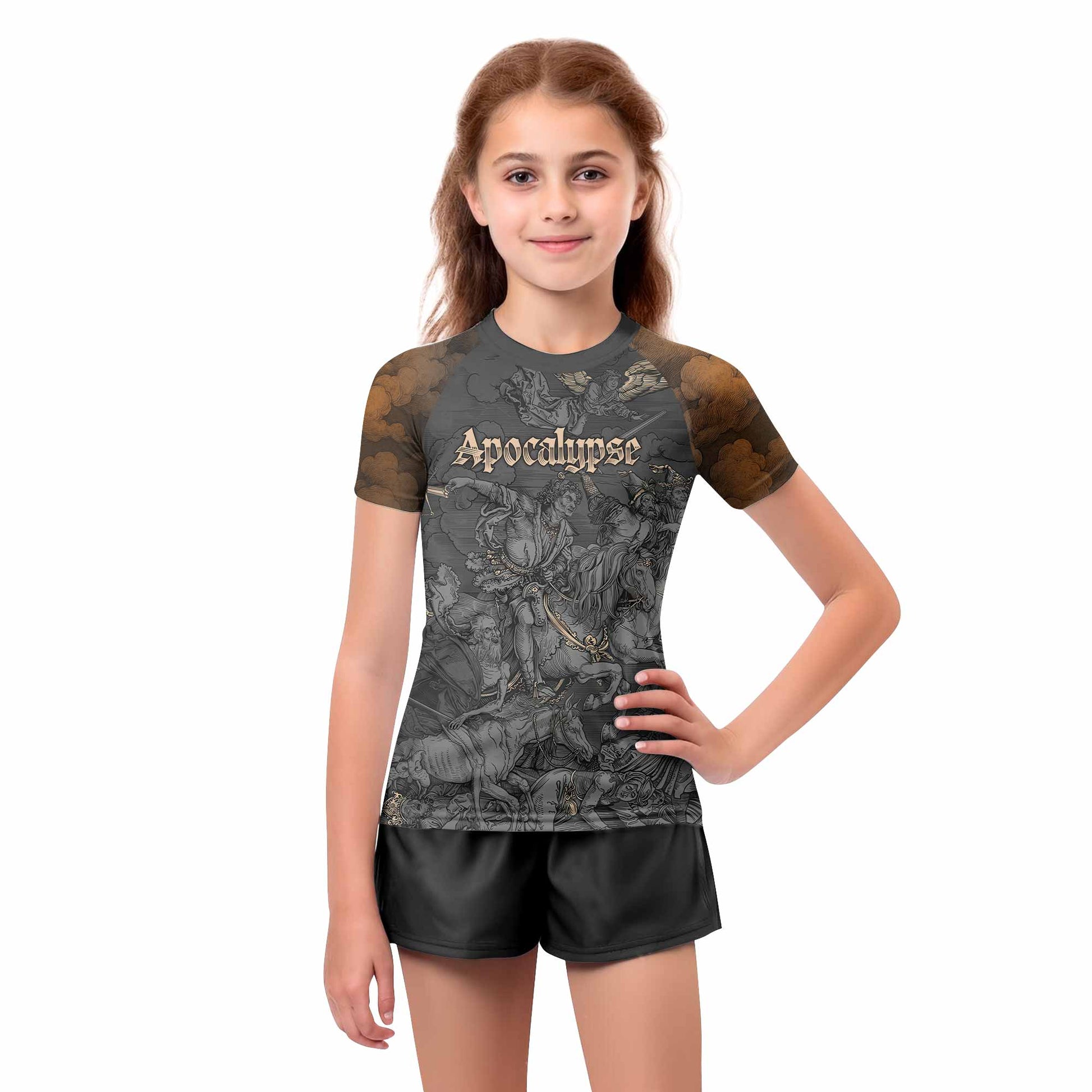 Riders of the Apocalypse Kids Rash Guard