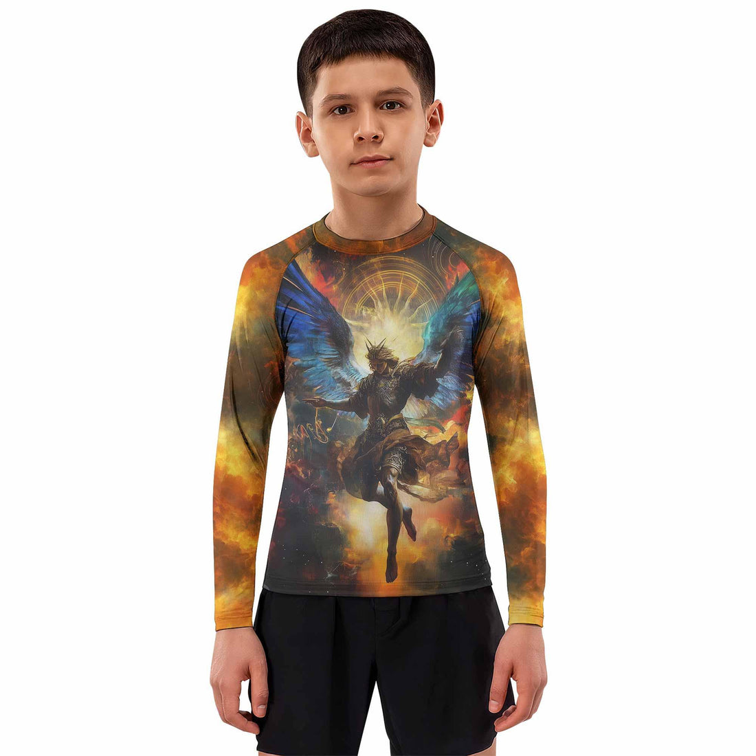 Archangel Michael Kids Rash Guard