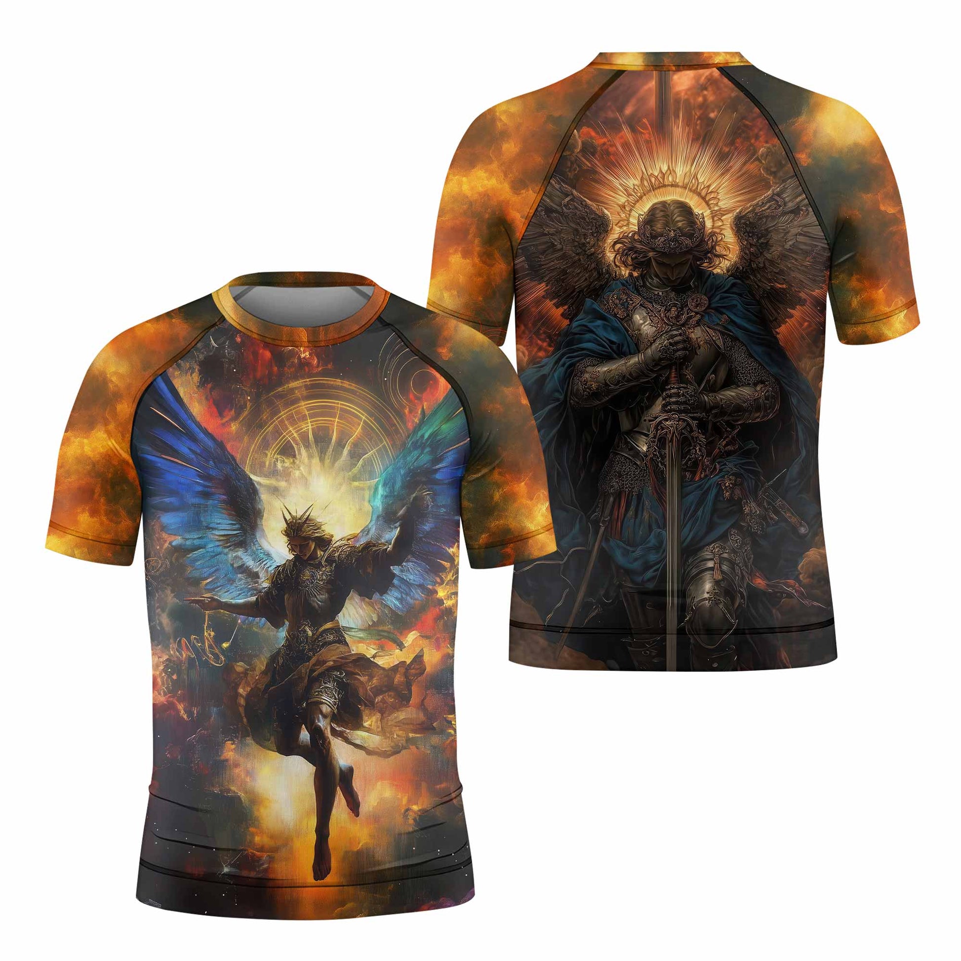 Archangel Michael Kids Rash Guard