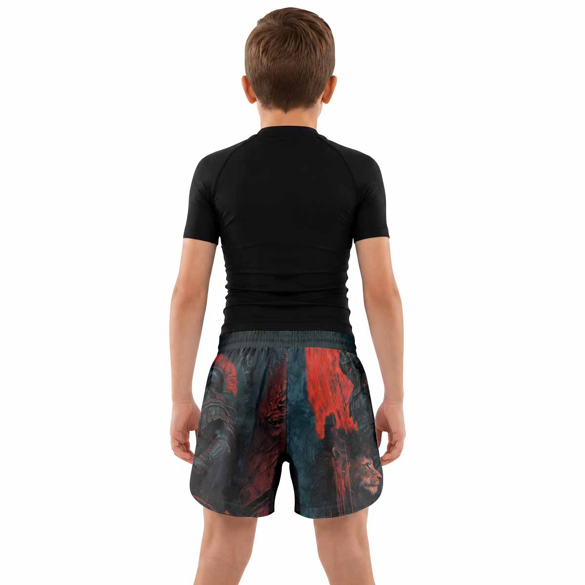 Legion of Blood Kids Grappling Shorts - lifestyle