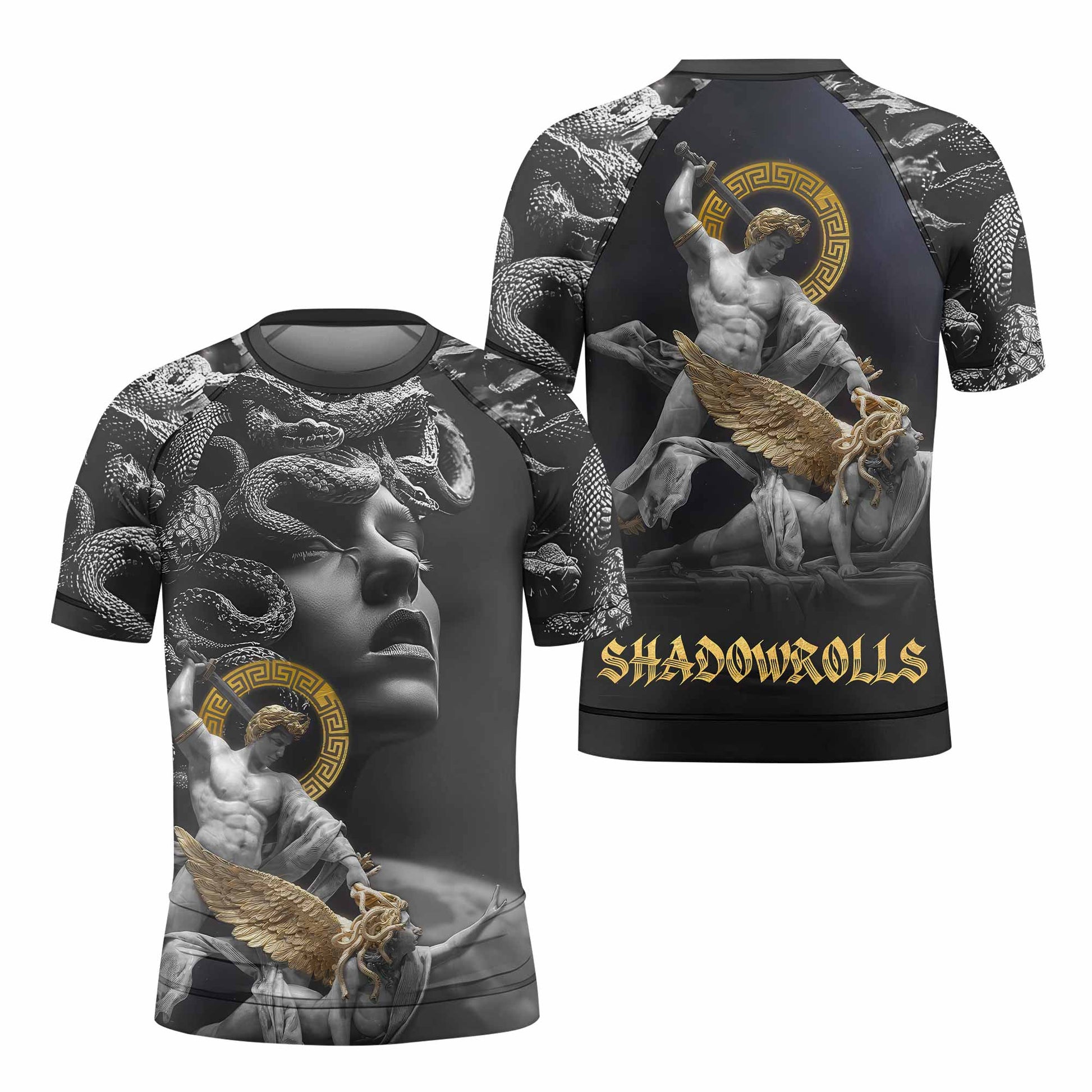 Fall of Medusa Kids Rash Guard